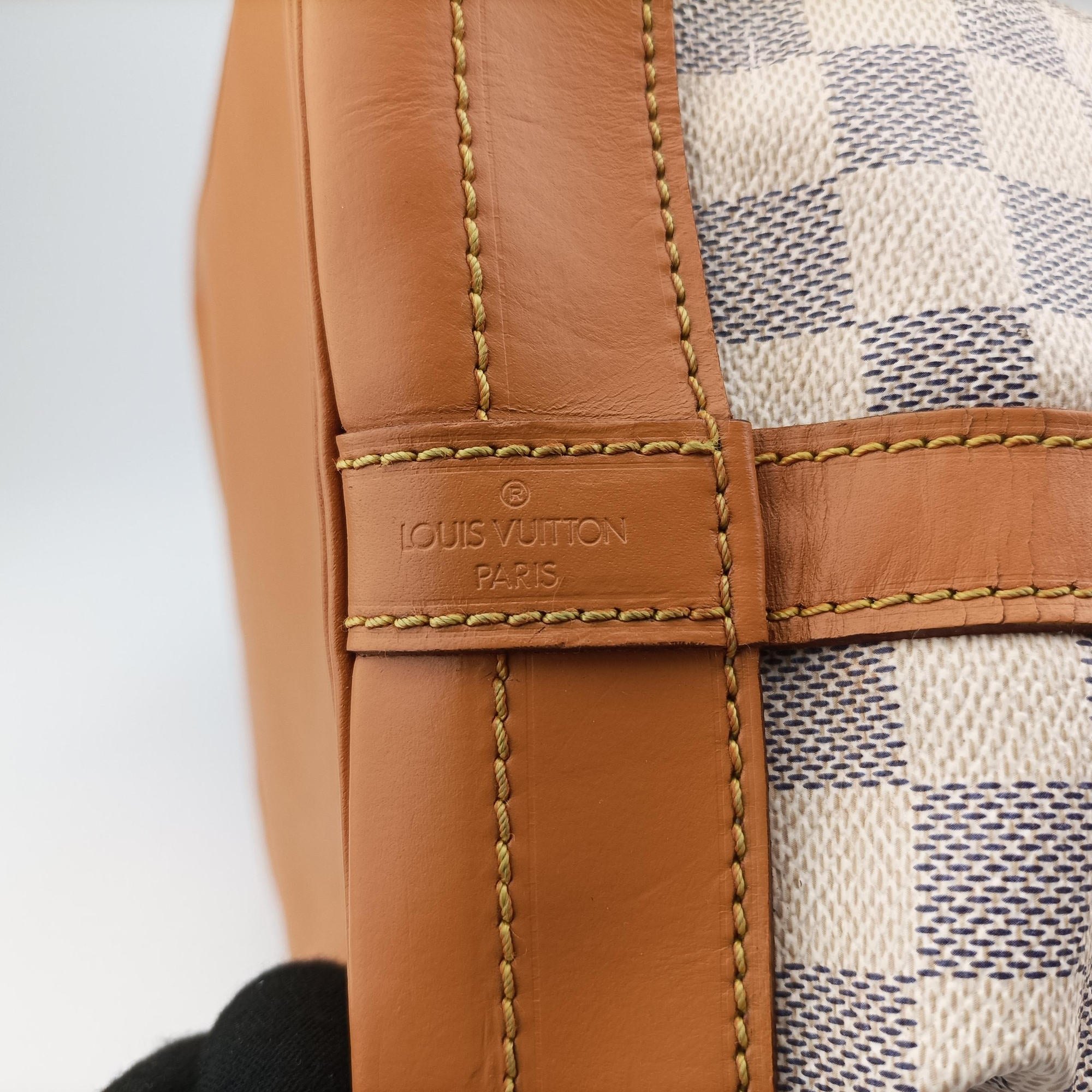 Pre-owned Louis Vuitton Noe AZUR Damier Canvas N42222 shoulderbag | stylenewstar