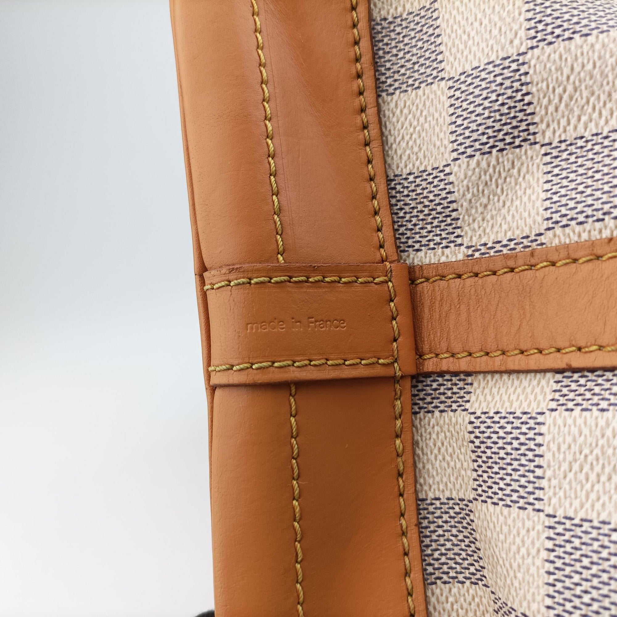 Pre-owned Louis Vuitton Noe AZUR Damier Canvas N42222 shoulderbag | stylenewstar