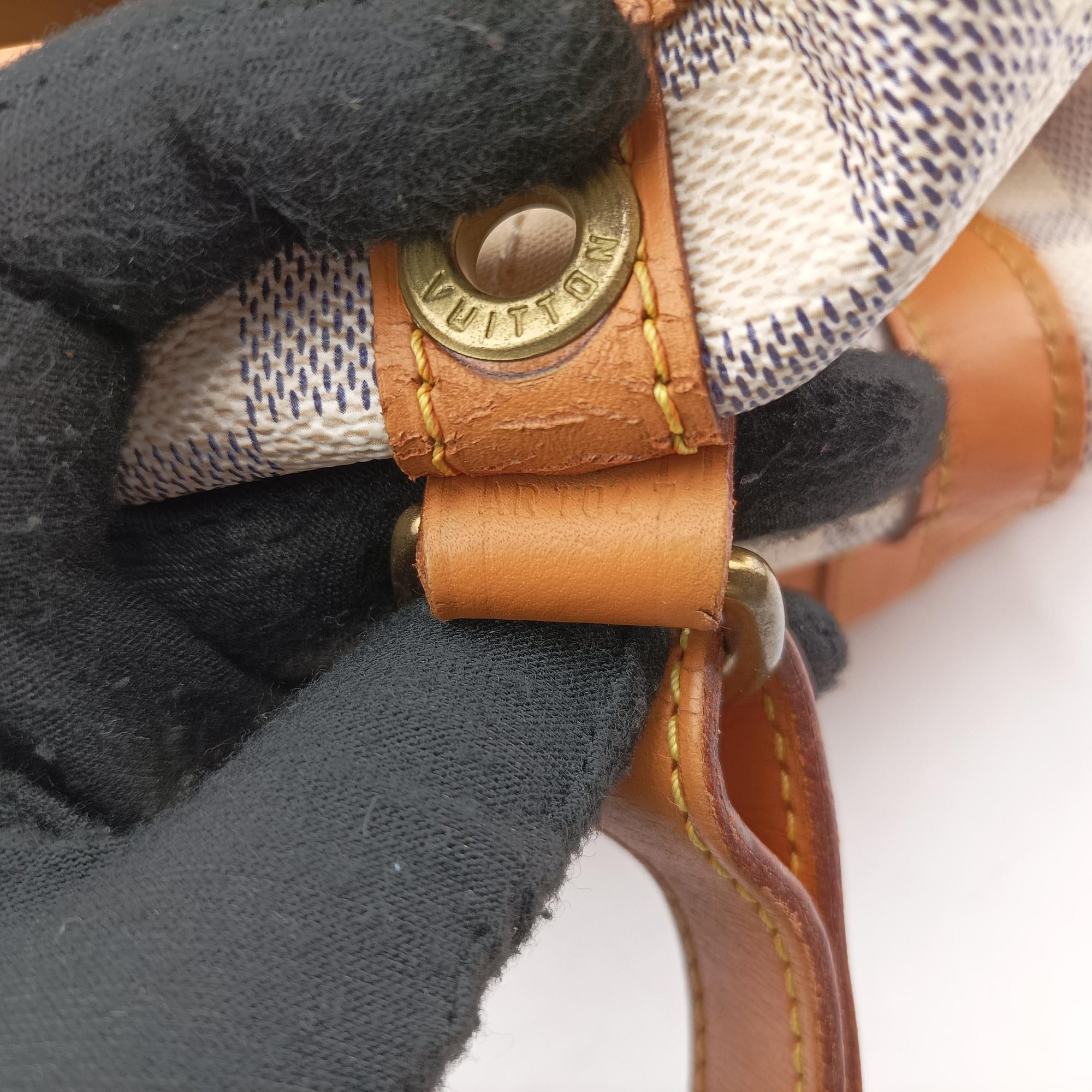Pre-owned Louis Vuitton Noe AZUR Damier Canvas N42222 shoulderbag | stylenewstar