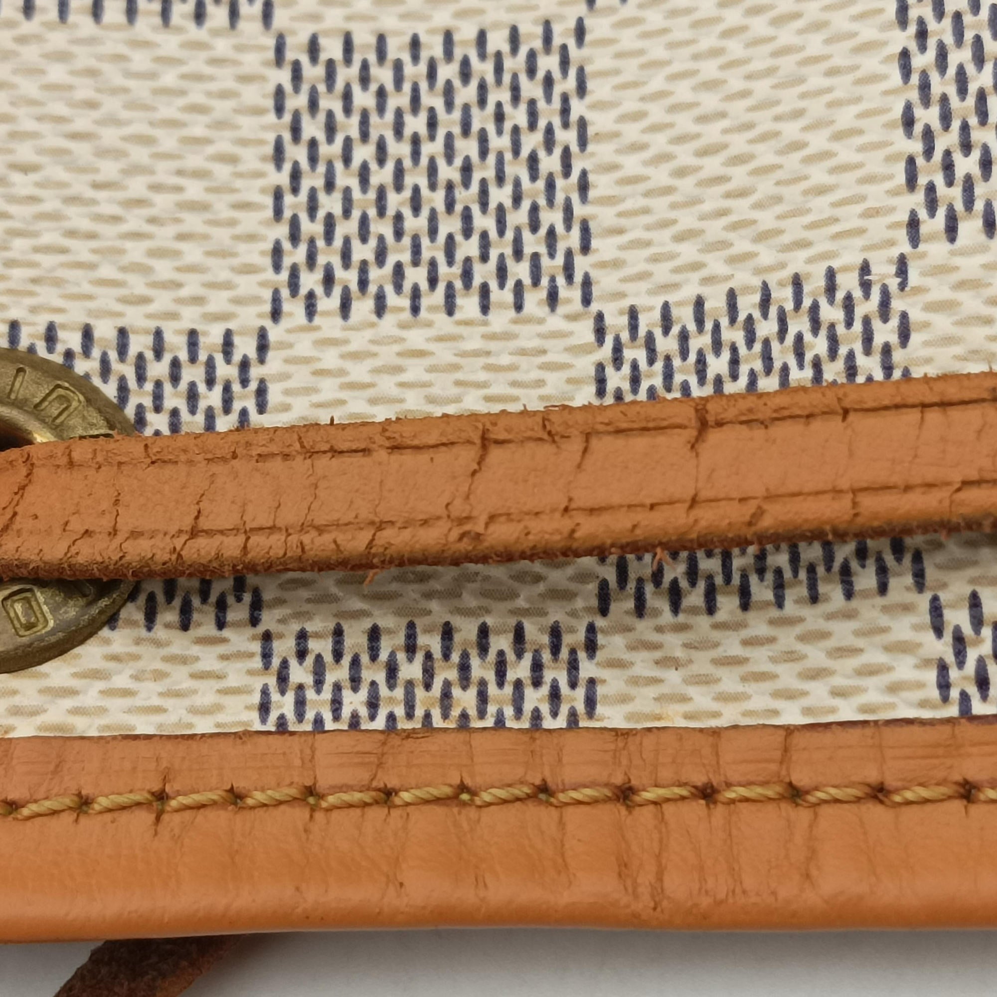 Pre-owned Louis Vuitton Noe AZUR Damier Canvas N42222 shoulderbag | stylenewstar
