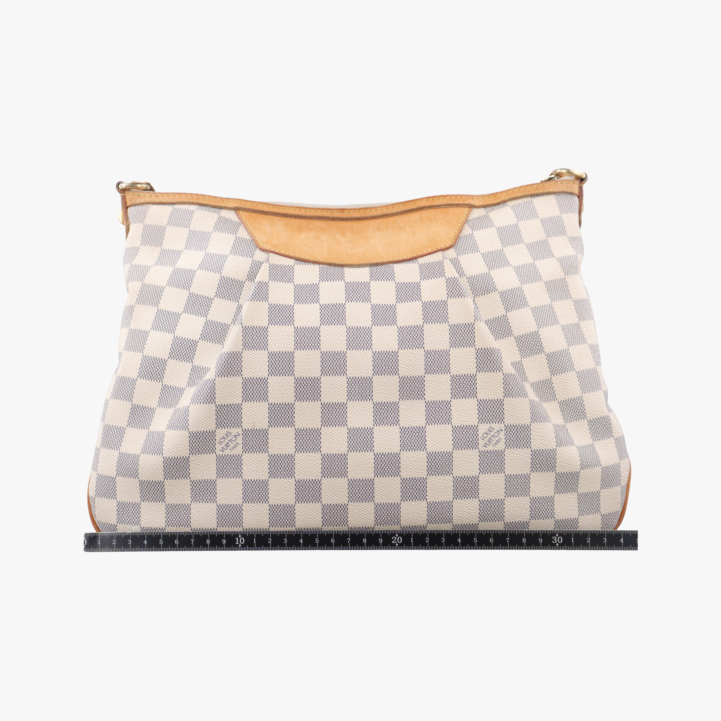 Pre-owned Louis Vuitton SIRACUSA MM Azur Damier Canvas N41112 shoulderbag | stylenewstar