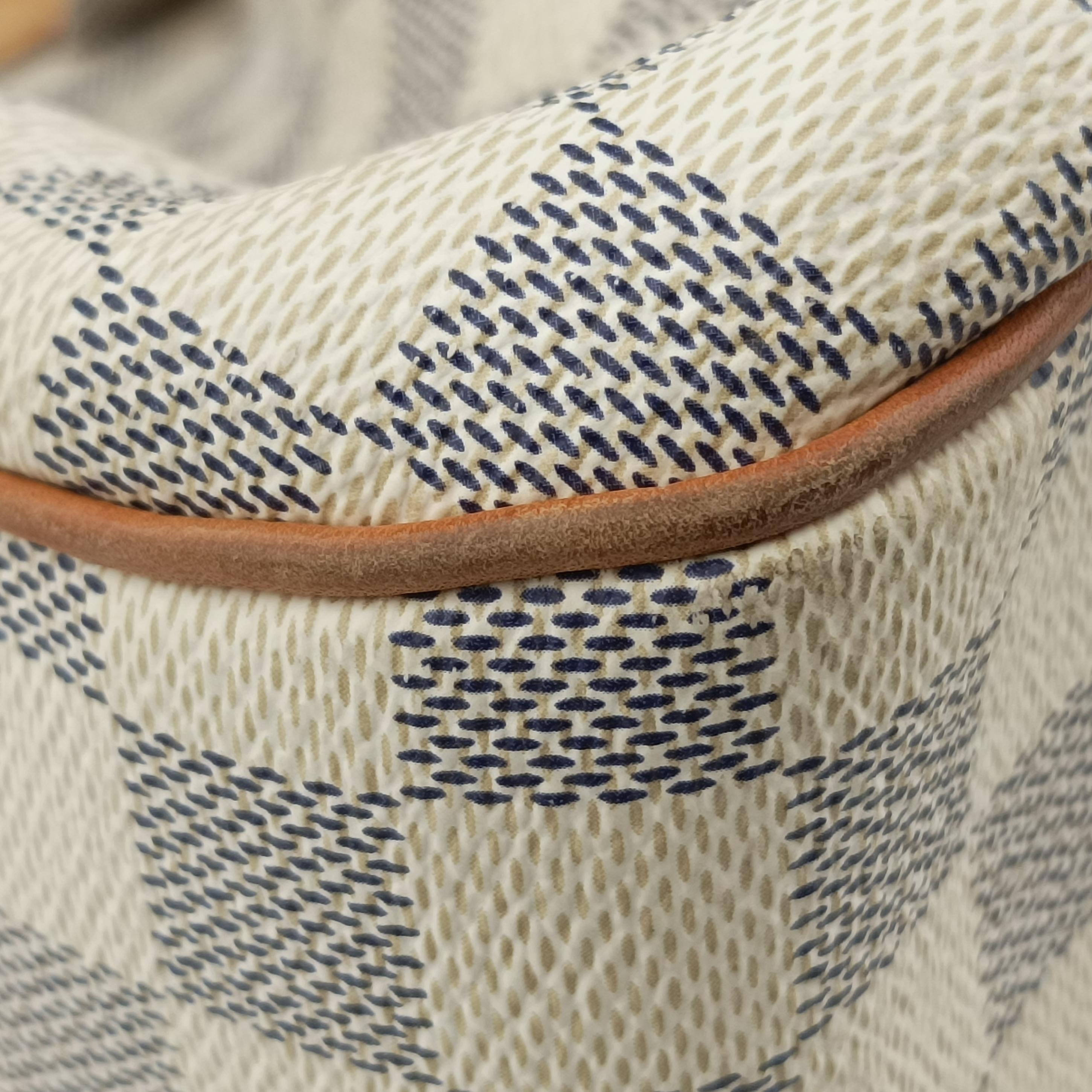 Pre-owned Louis Vuitton SIRACUSA MM Azur Damier Canvas N41112 shoulderbag | stylenewstar