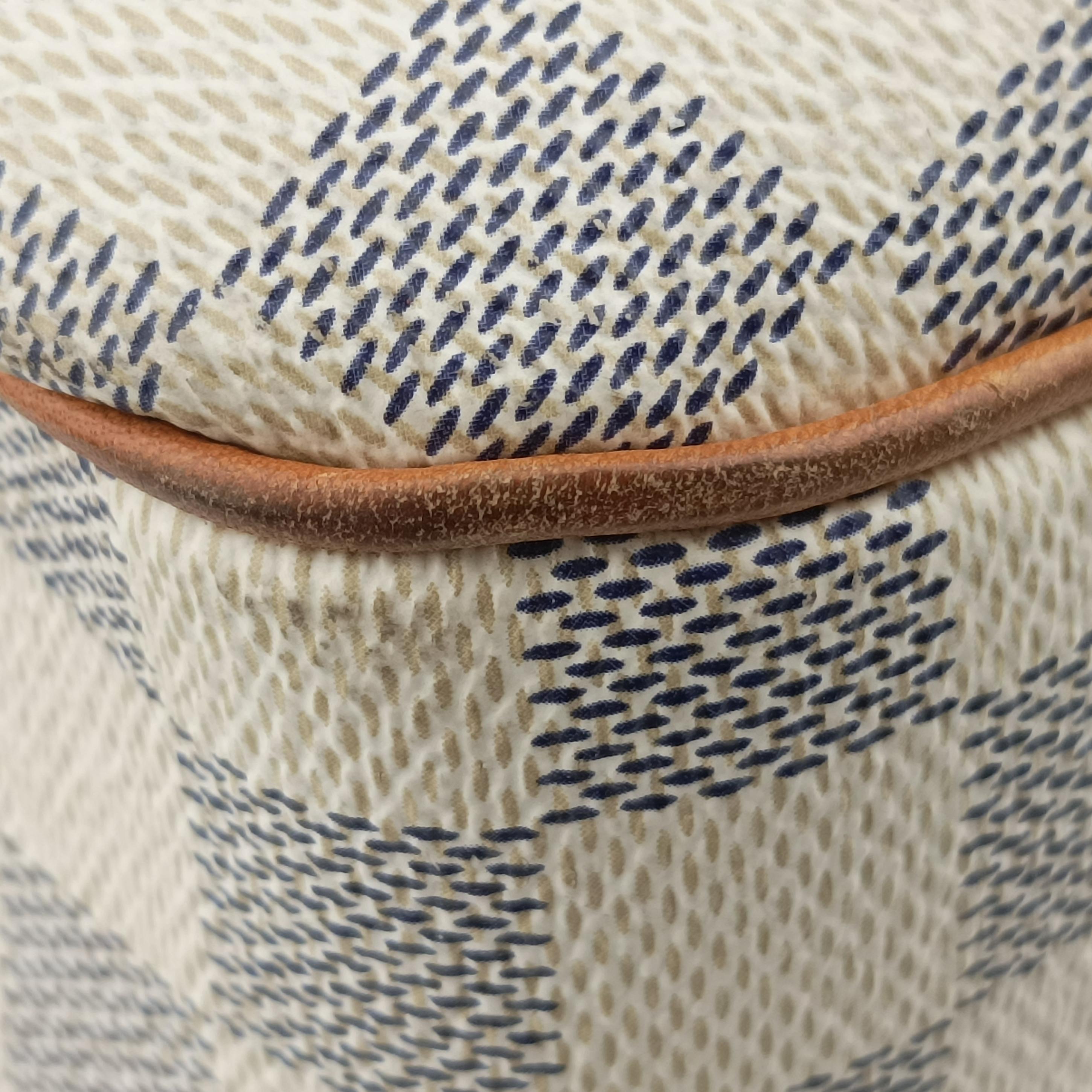Pre-owned Louis Vuitton SIRACUSA MM Azur Damier Canvas N41112 shoulderbag | stylenewstar