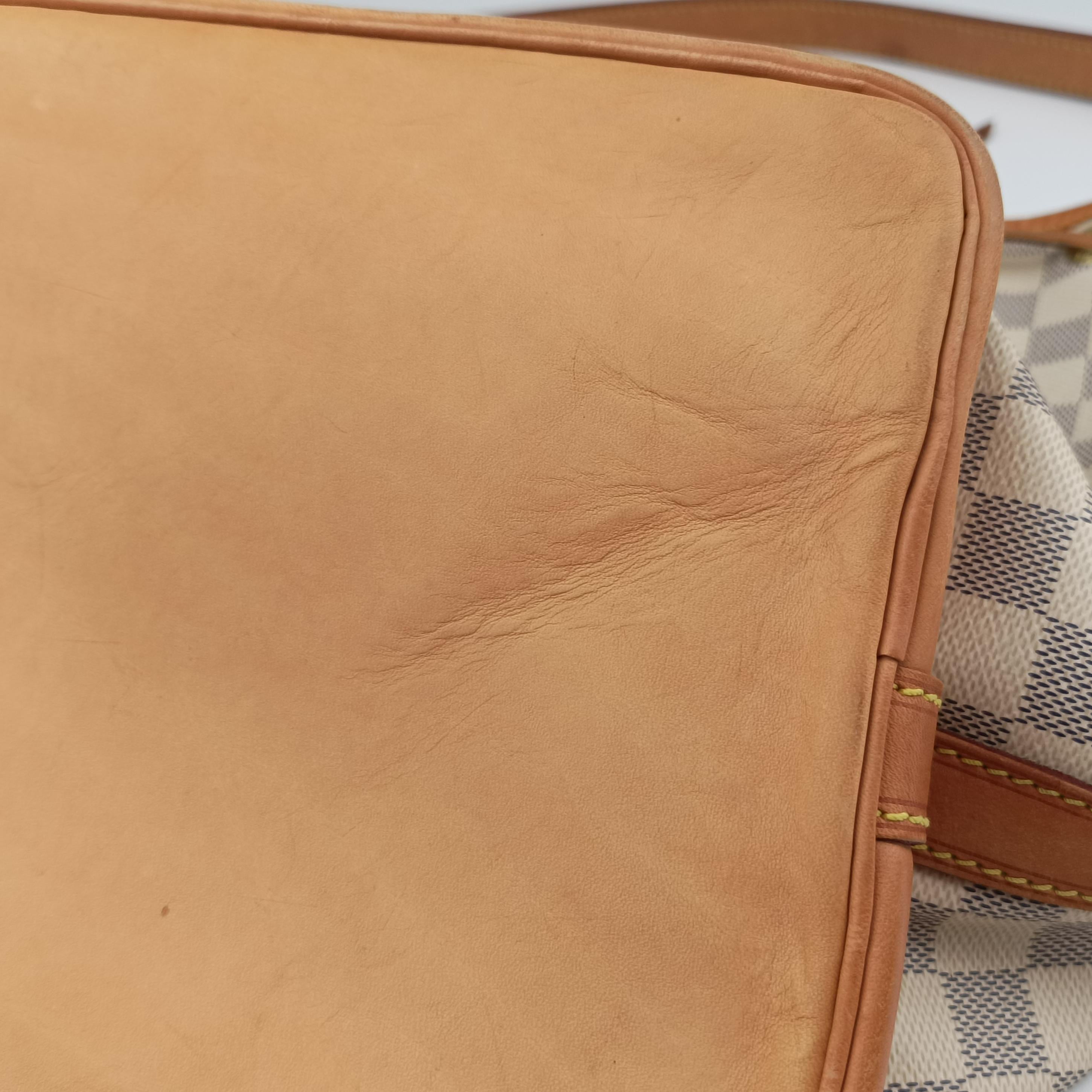 Pre-owned Louis Vuitton Noe AZUR Damier Canvas N42222 shoulderbag | stylenewstar