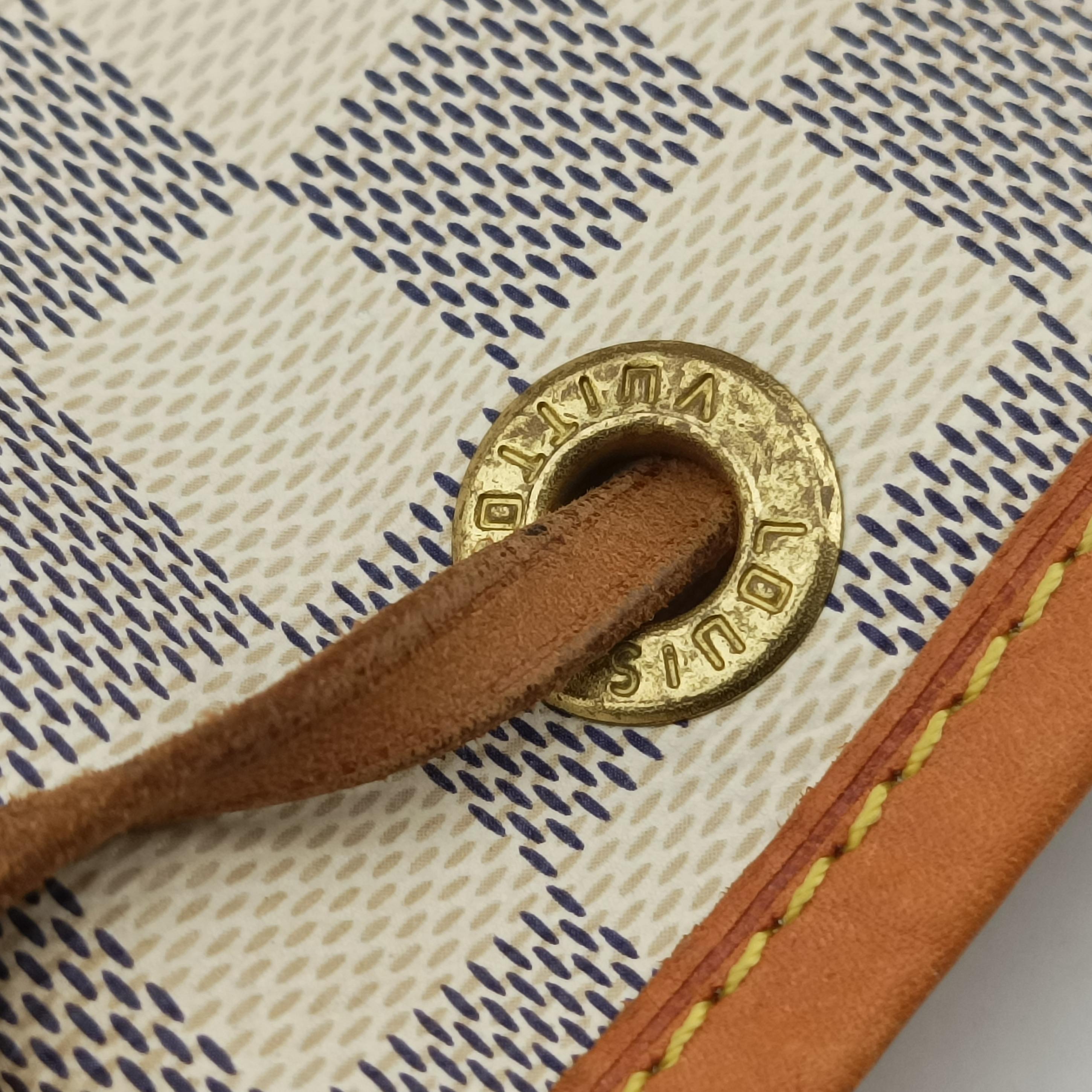 Pre-owned Louis Vuitton Noe AZUR Damier Canvas N42222 shoulderbag | stylenewstar