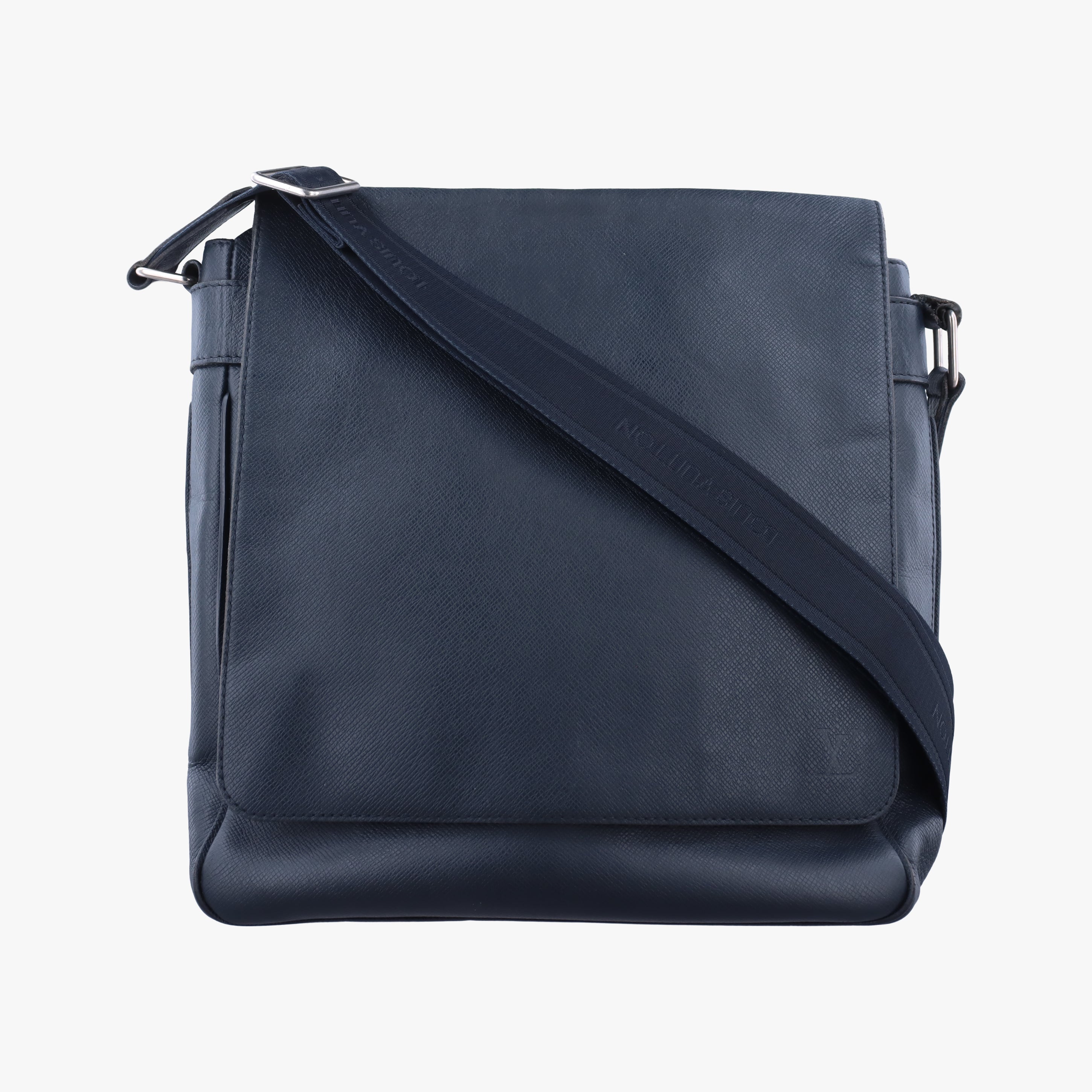 Secondhand Louis Vuitton Taiga Roman MM Messenger Navy Taiga M32624 shoulderbag | stylenewstar