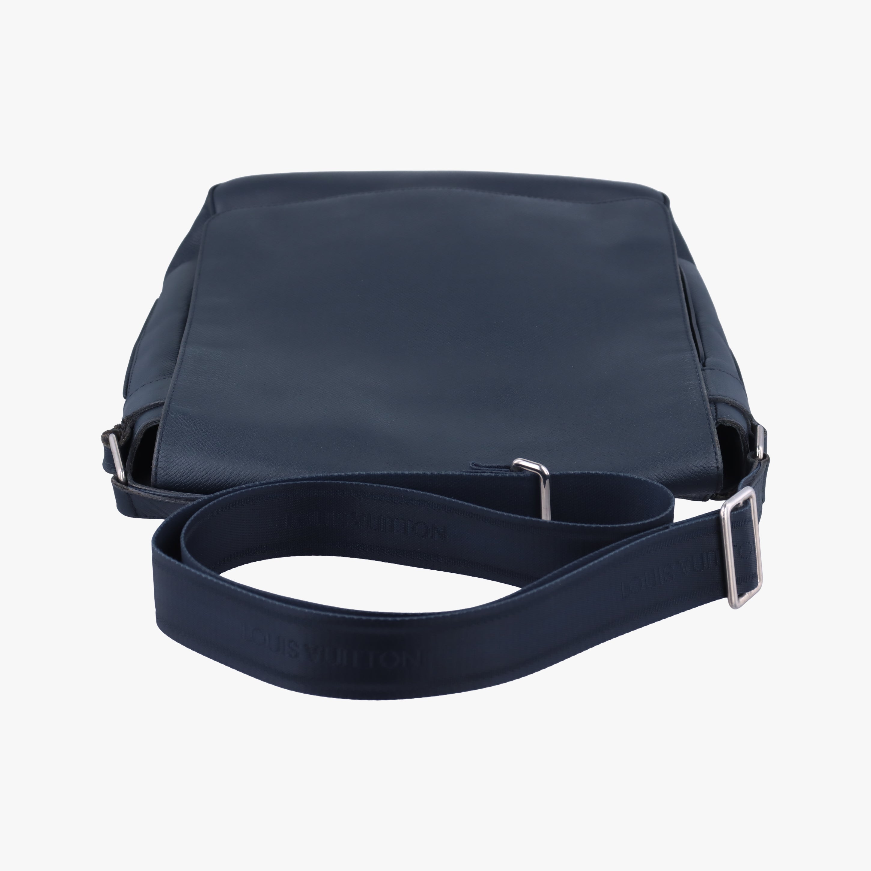 Secondhand Louis Vuitton Taiga Roman MM Messenger Navy Taiga M32624 shoulderbag | stylenewstar