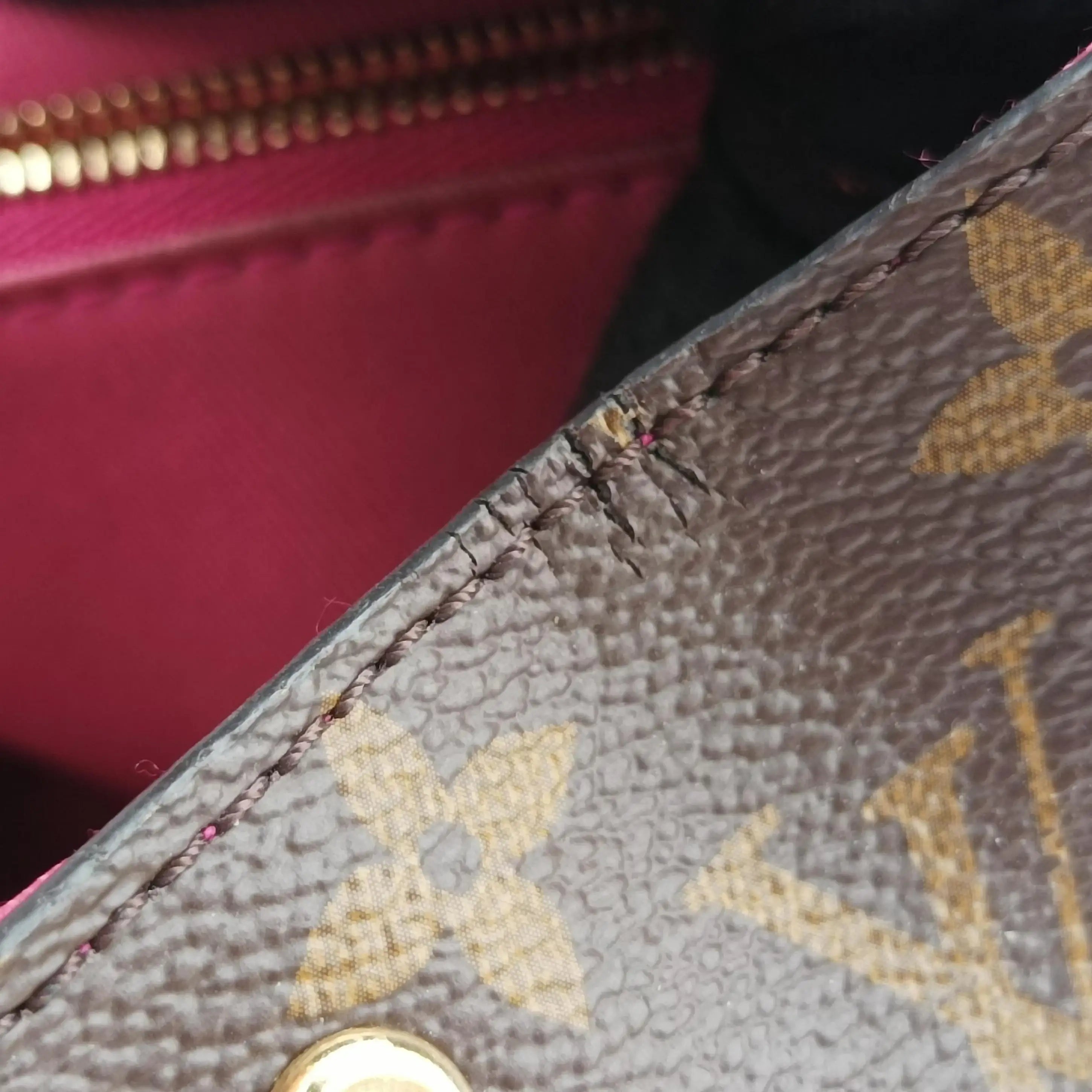 Vintage Louis Vuitton Cluny BB Brown Monogram canvas×calf leather M42738 shoulderbag | stylenewstar
