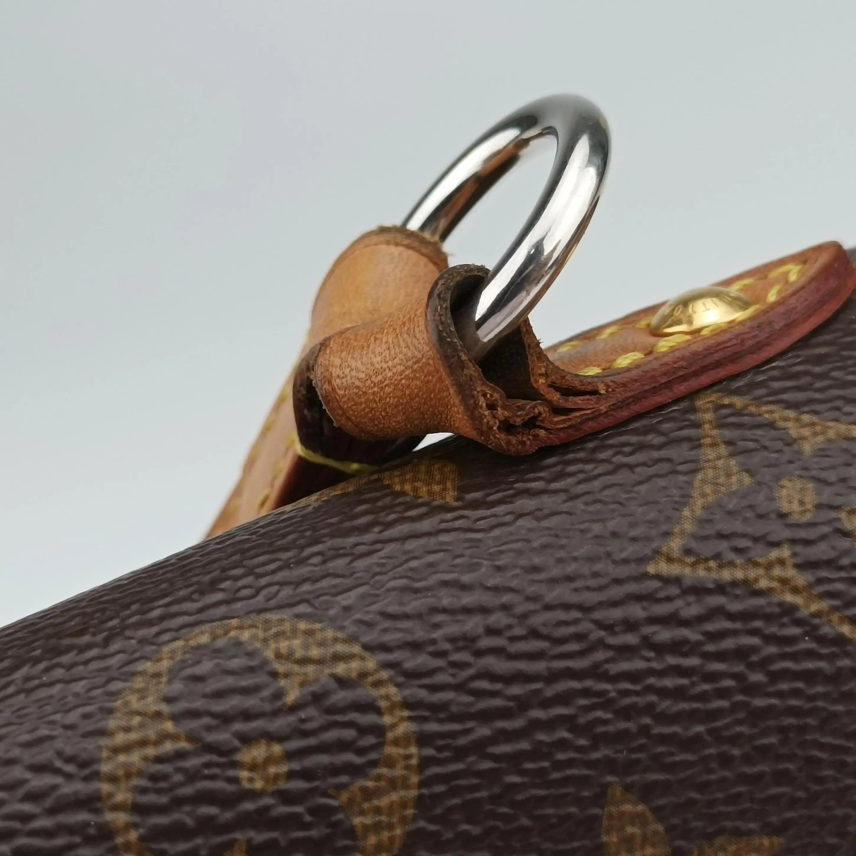 Vintage Louis Vuitton Cluny BB Brown Monogram canvas×calf leather M42738 shoulderbag | stylenewstar
