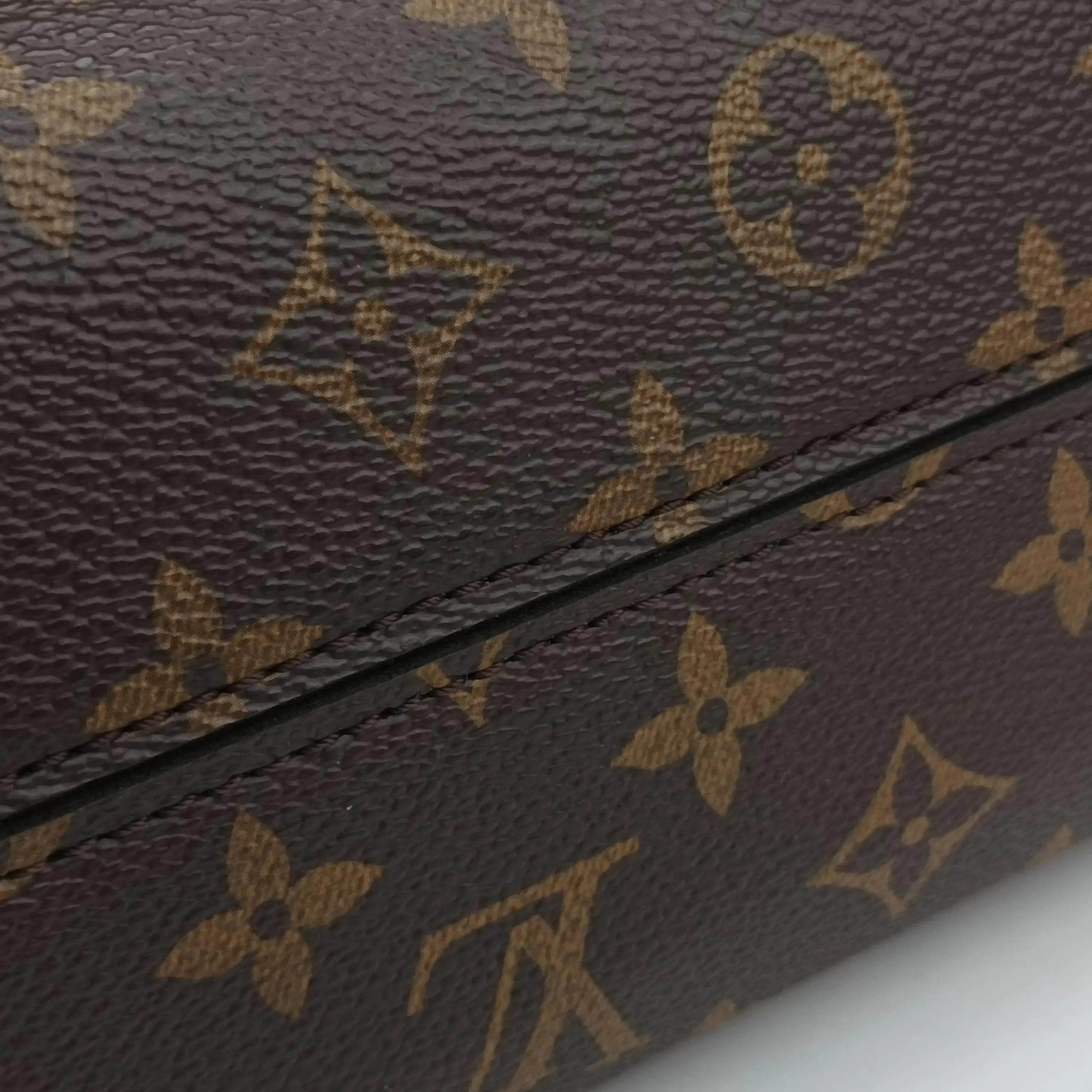 Vintage Louis Vuitton Cluny BB Brown Monogram canvas×calf leather M42738 shoulderbag | stylenewstar