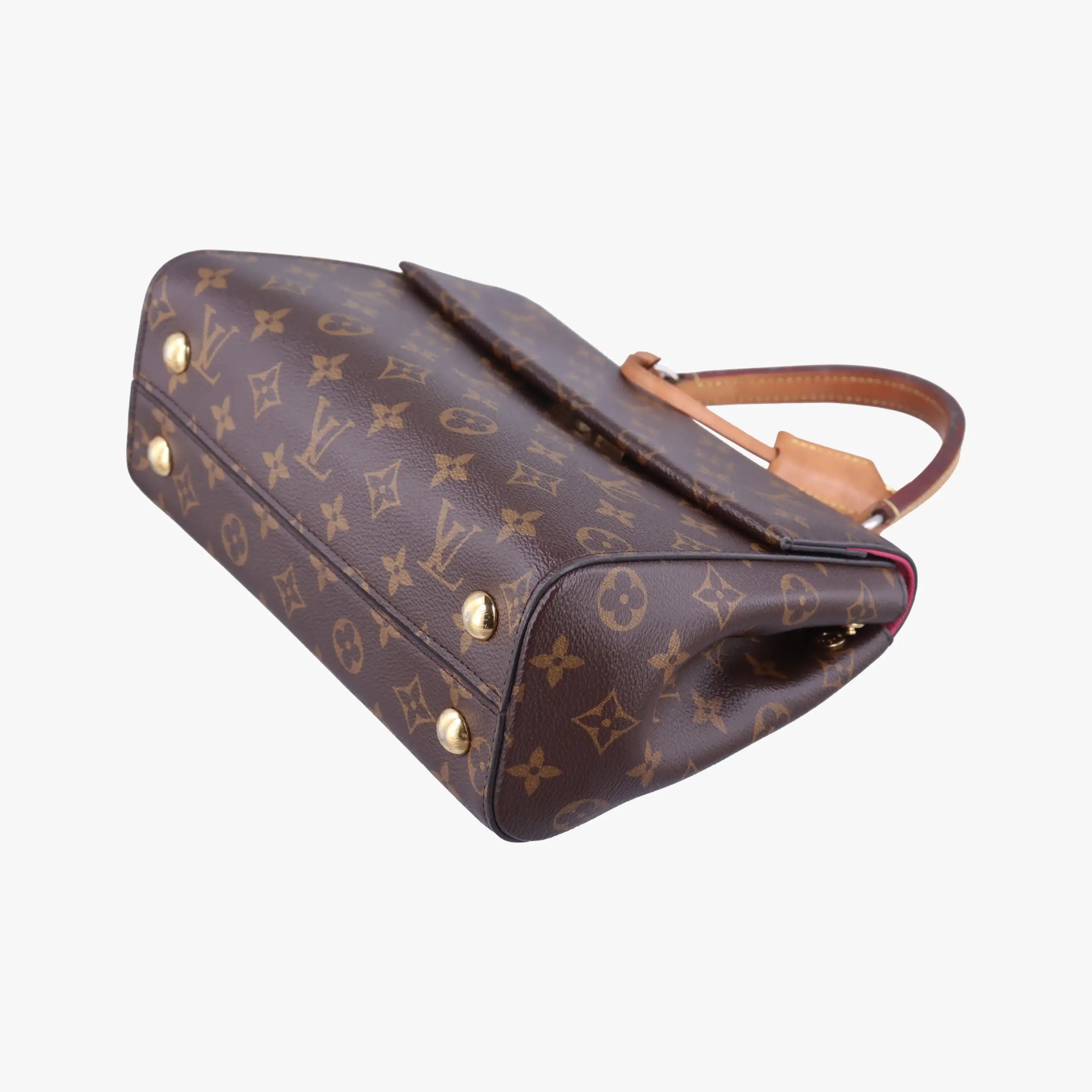 Vintage Louis Vuitton Cluny BB Brown Monogram canvas×calf leather M42738 shoulderbag | stylenewstar