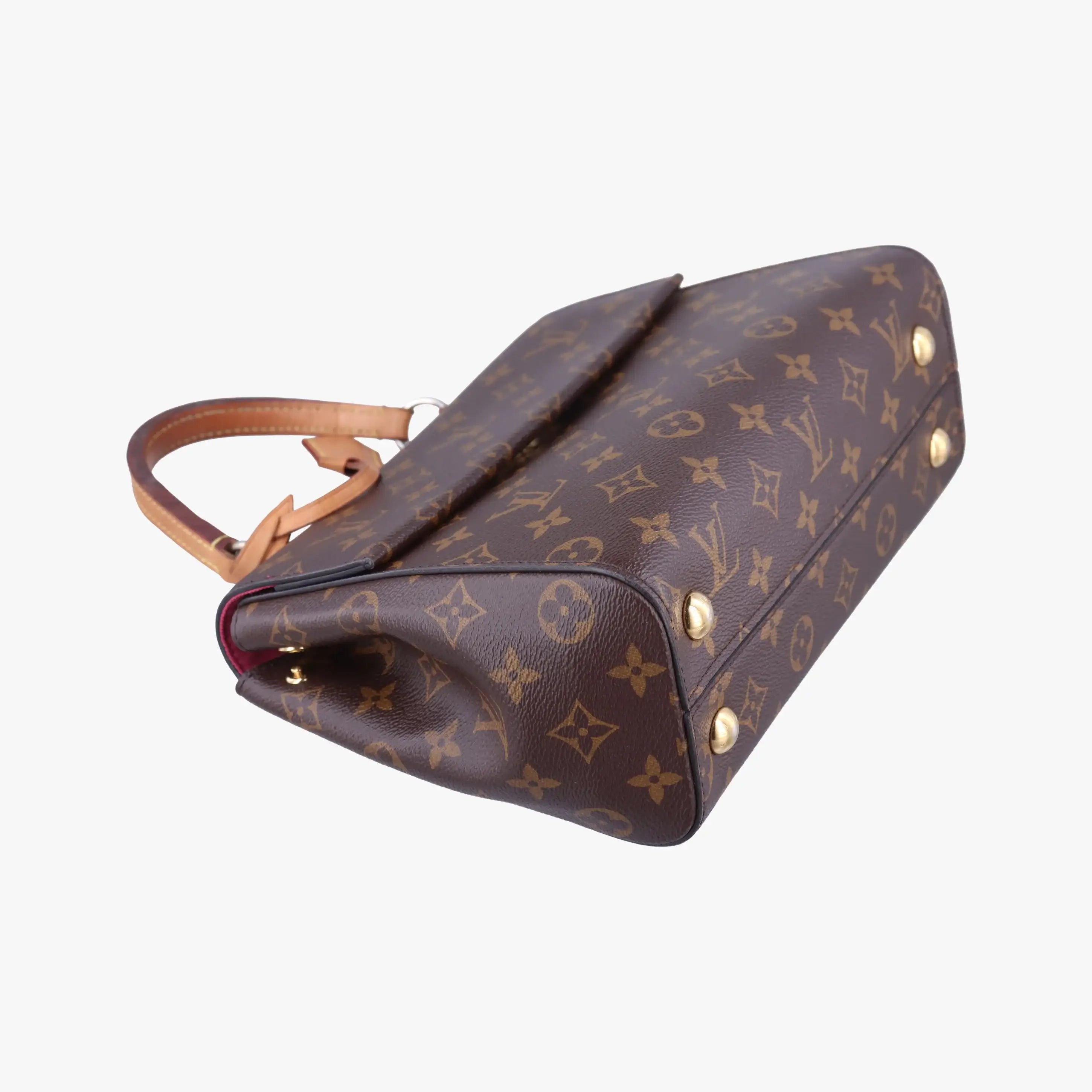 Vintage Louis Vuitton Cluny BB Brown Monogram canvas×calf leather M42738 shoulderbag | stylenewstar