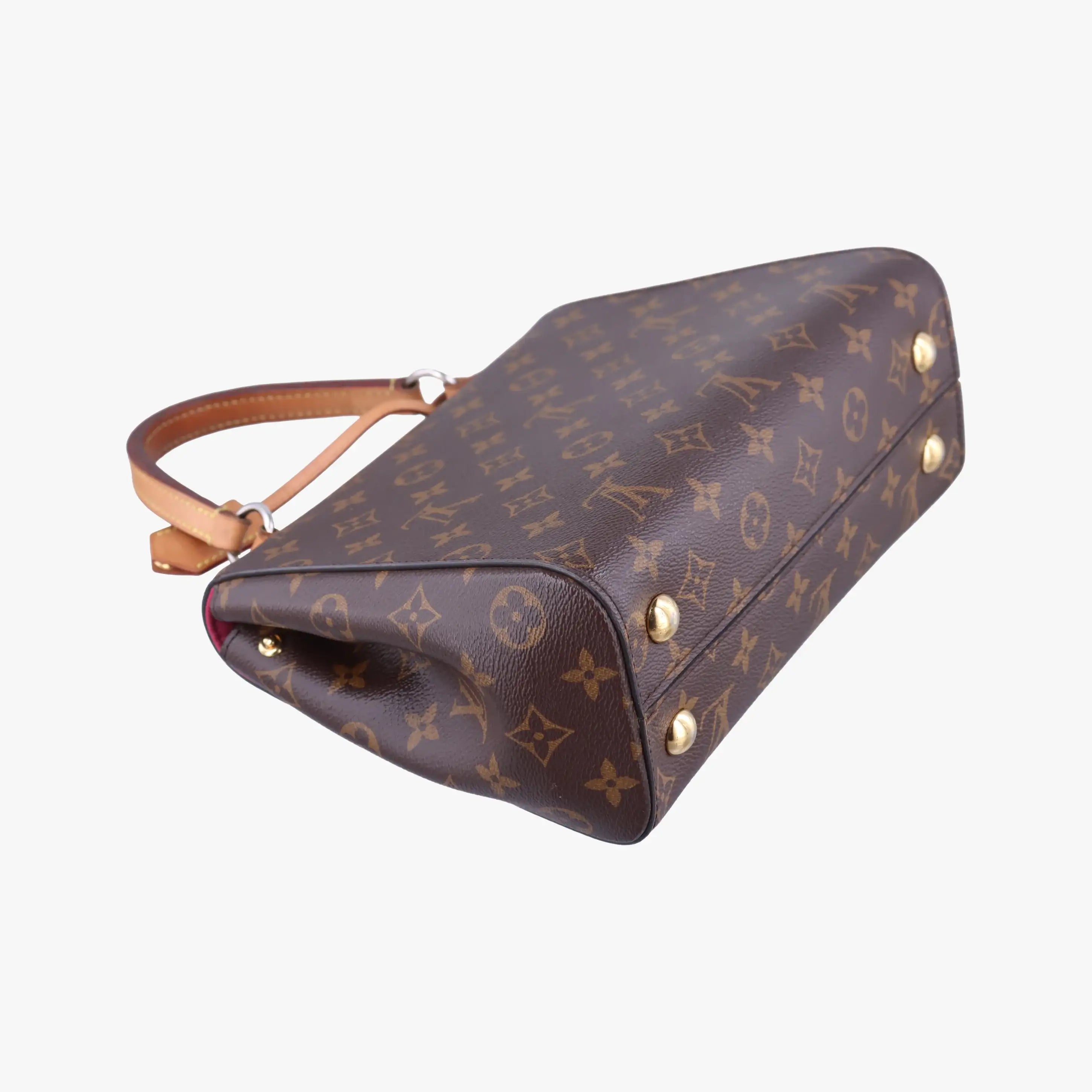 Vintage Louis Vuitton Cluny BB Brown Monogram canvas×calf leather M42738 shoulderbag | stylenewstar