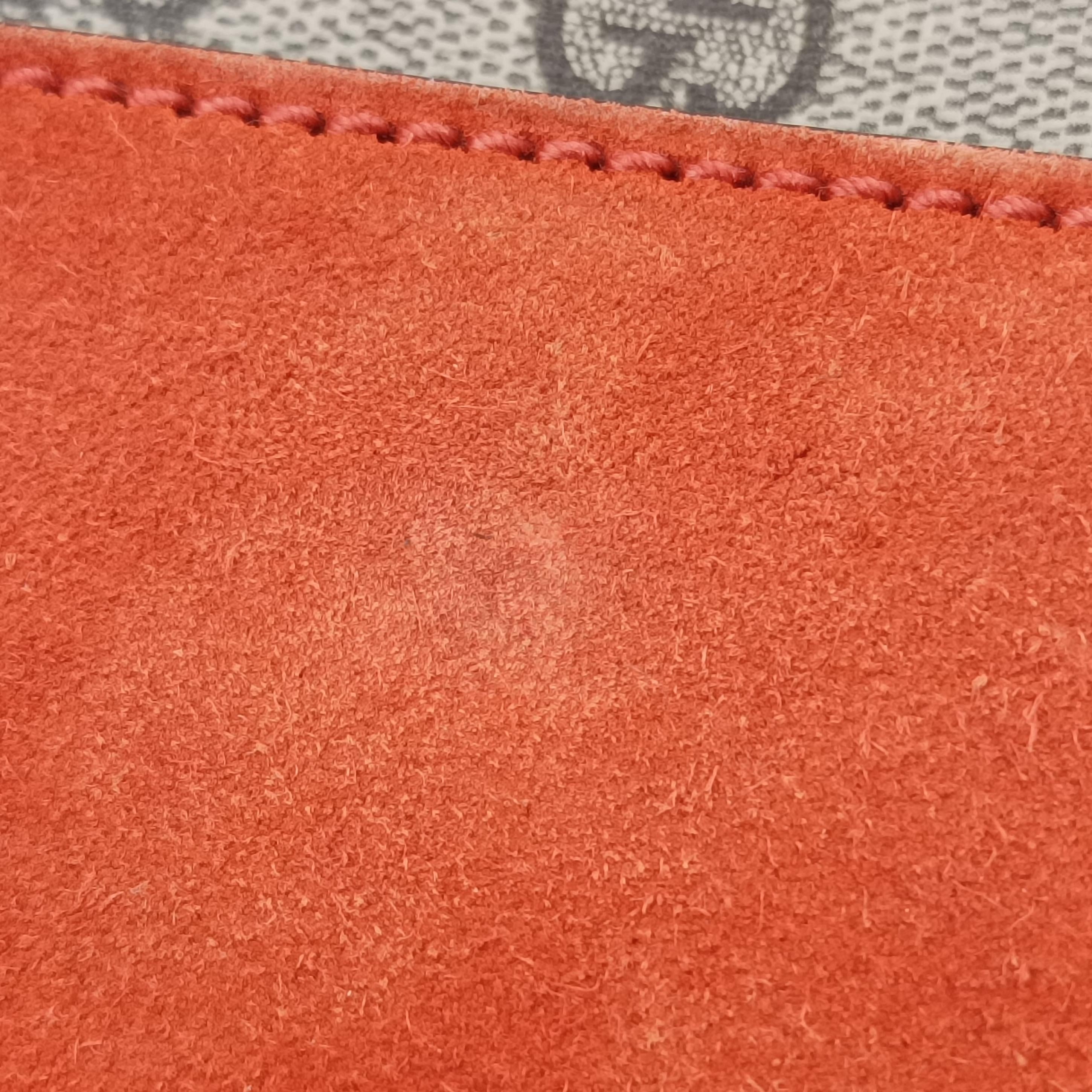 Pre-owned Gucci Dionysus beige×red PVC coated canvas 421970 shoulderbag | stylenewstar