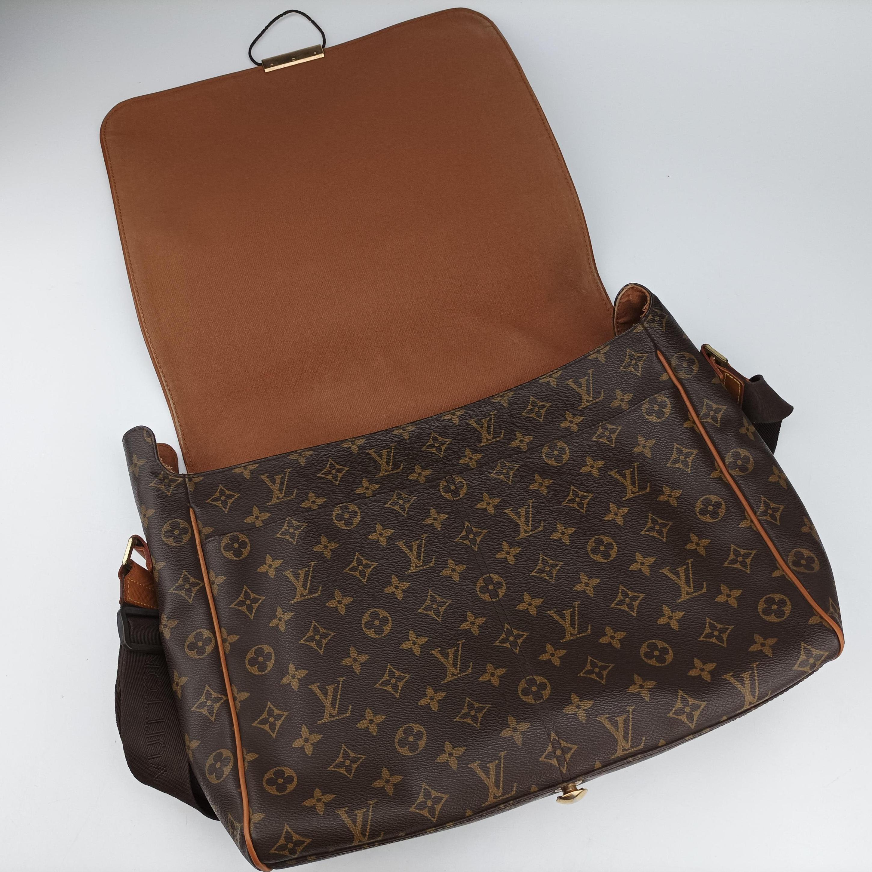 Pre-owned Louis Vuitton Abes Messenger brown Monogram Canvas M45257 shoulderbag | stylenewstar