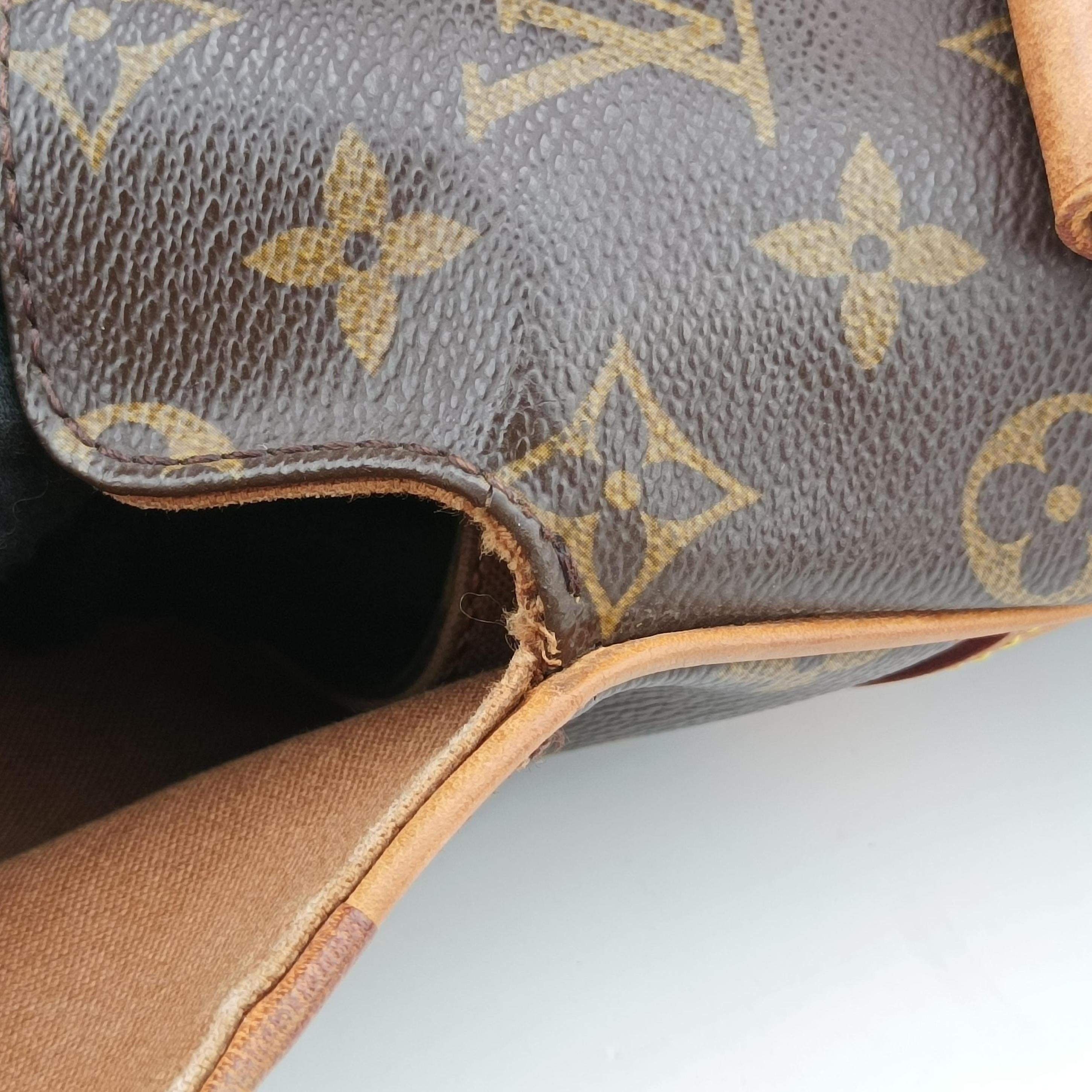 Pre-owned Louis Vuitton Abes Messenger brown Monogram Canvas M45257 shoulderbag | stylenewstar