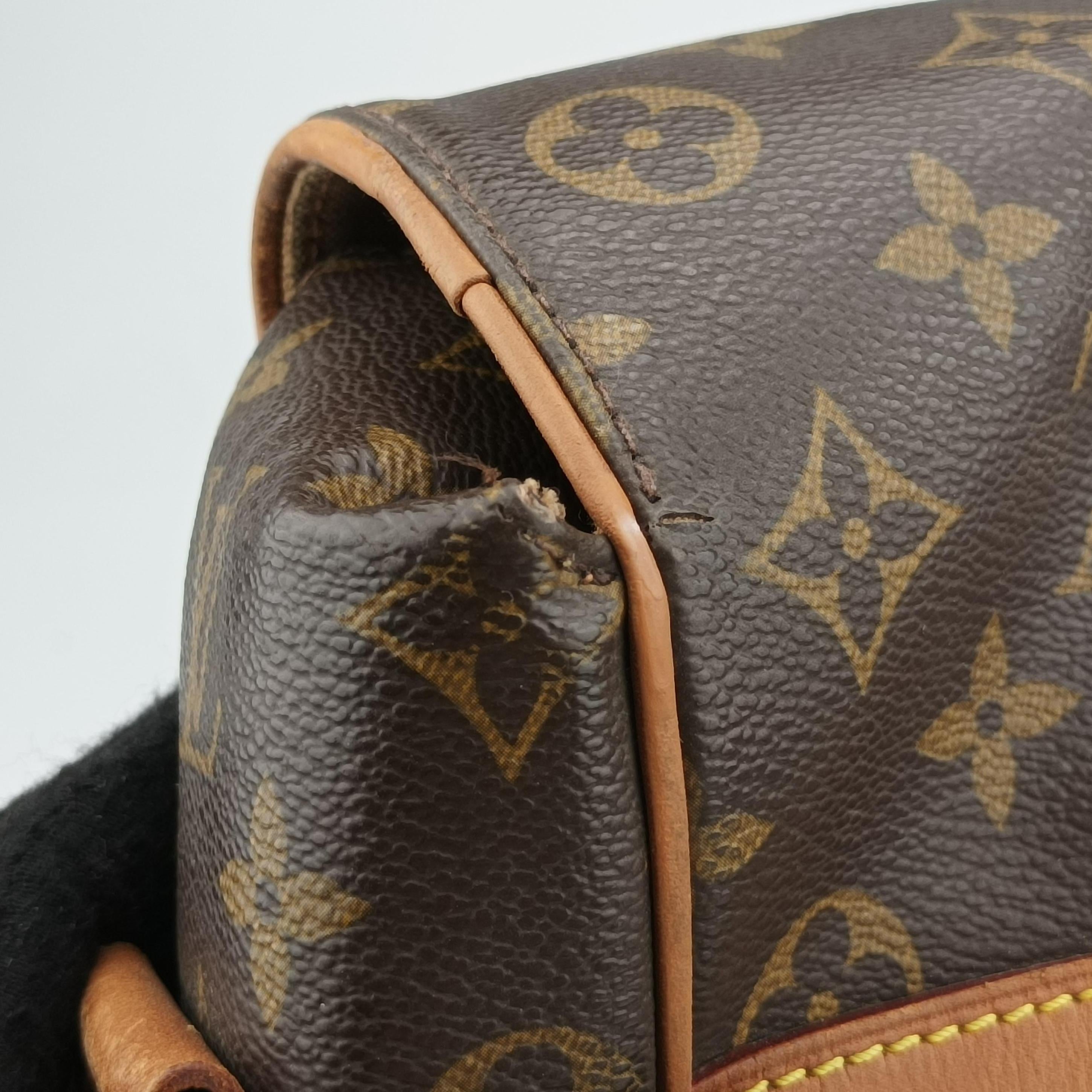 Pre-owned Louis Vuitton Abes Messenger brown Monogram Canvas M45257 shoulderbag | stylenewstar