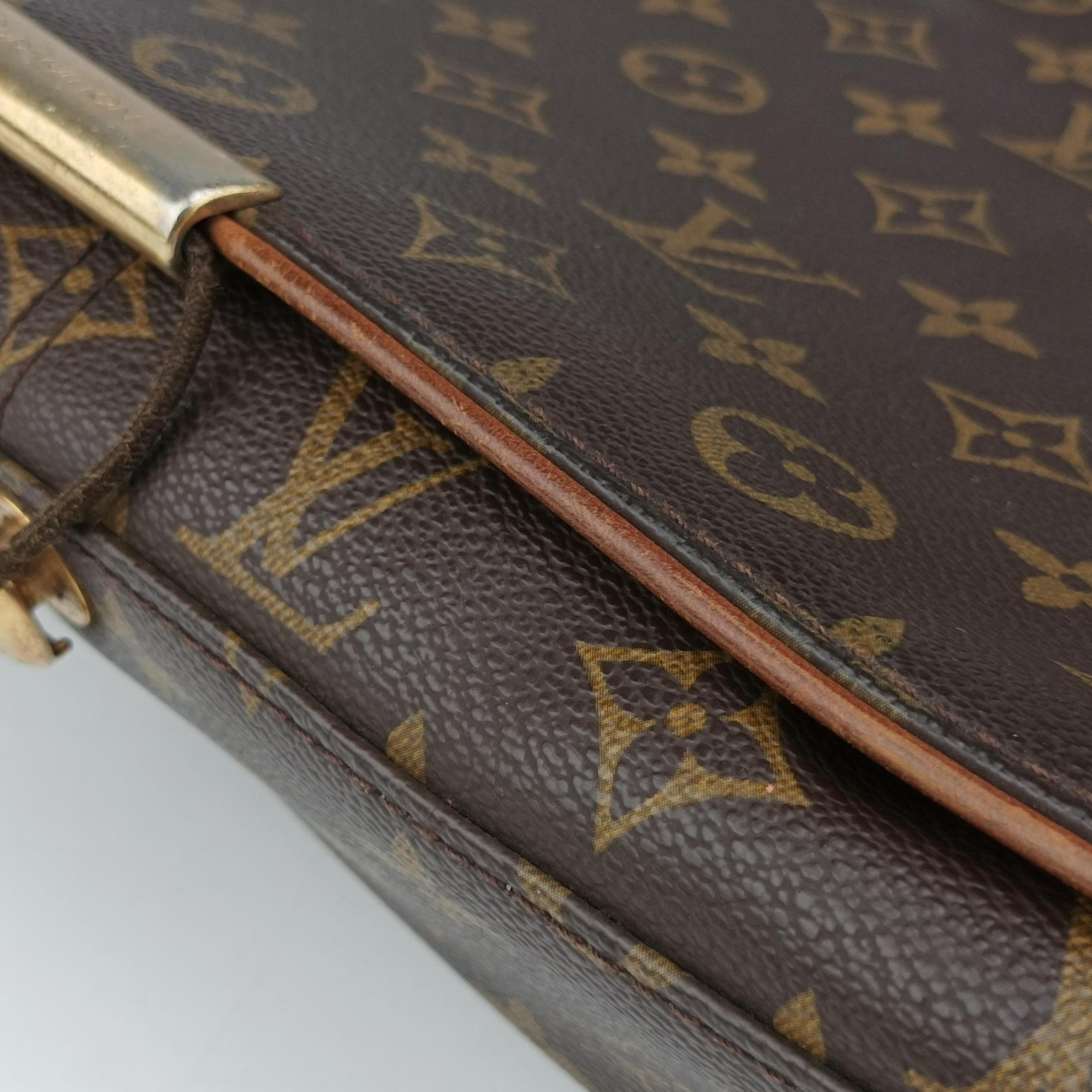 Pre-owned Louis Vuitton Abes Messenger brown Monogram Canvas M45257 shoulderbag | stylenewstar