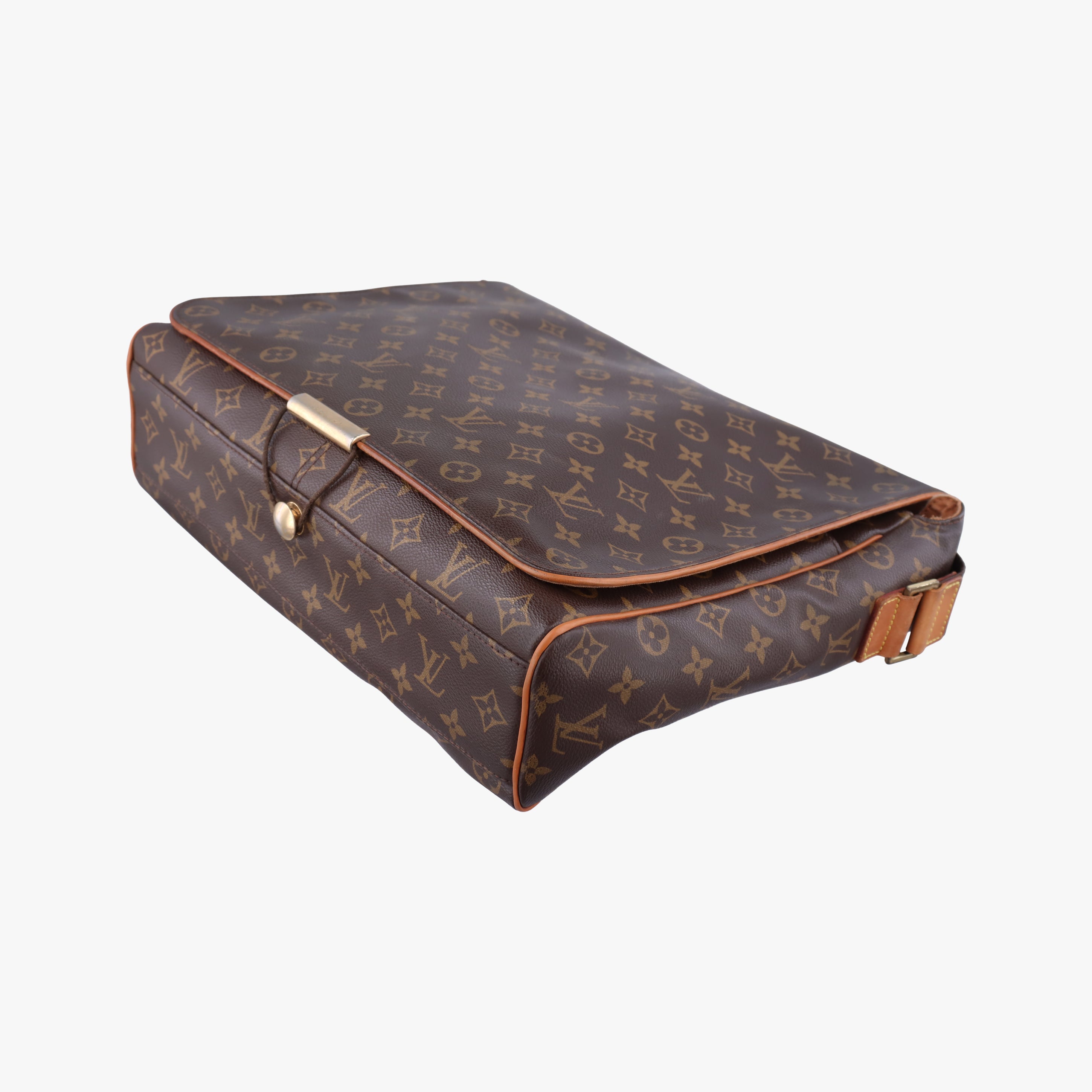 Pre-owned Louis Vuitton Abes Messenger brown Monogram Canvas M45257 shoulderbag | stylenewstar
