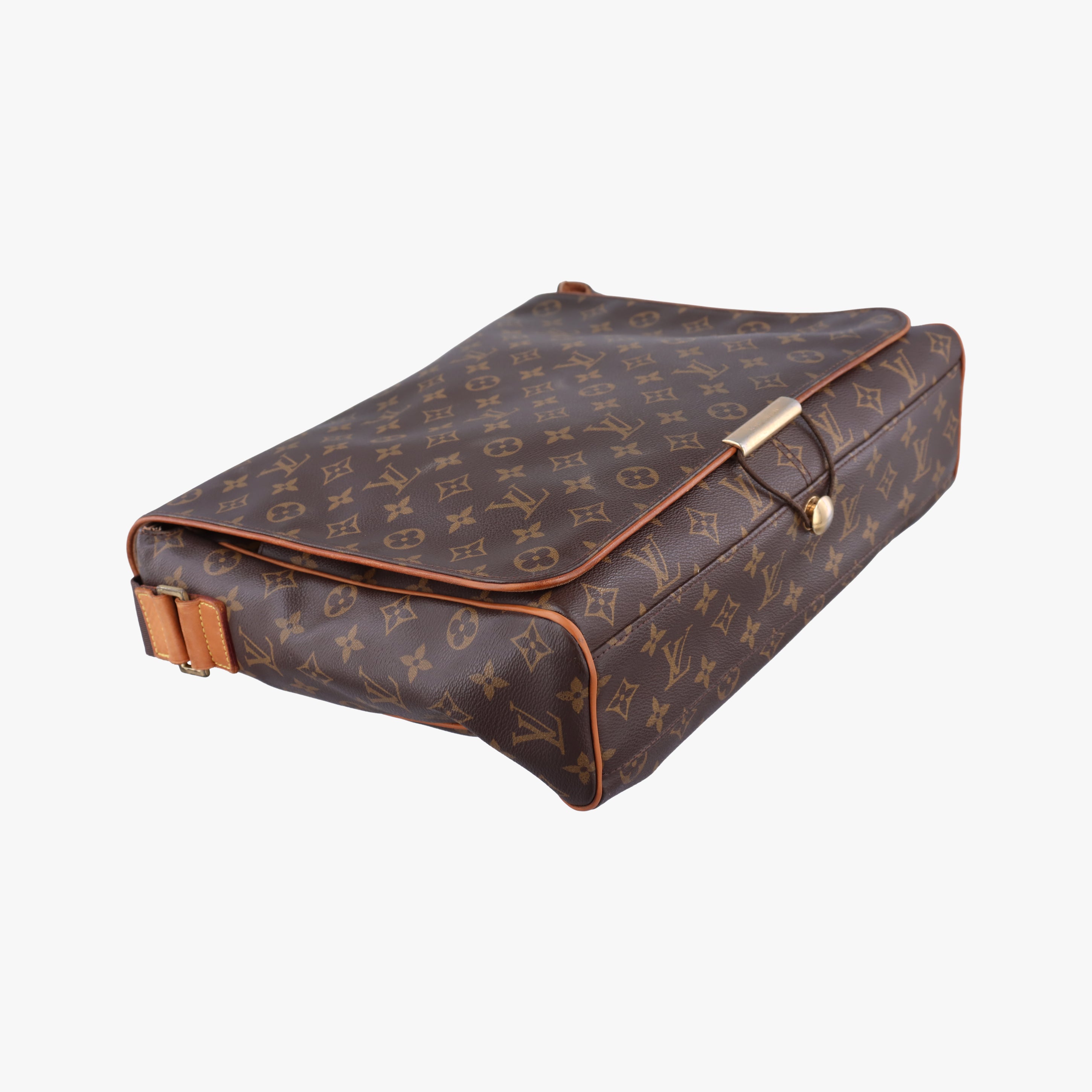 Pre-owned Louis Vuitton Abes Messenger brown Monogram Canvas M45257 shoulderbag | stylenewstar