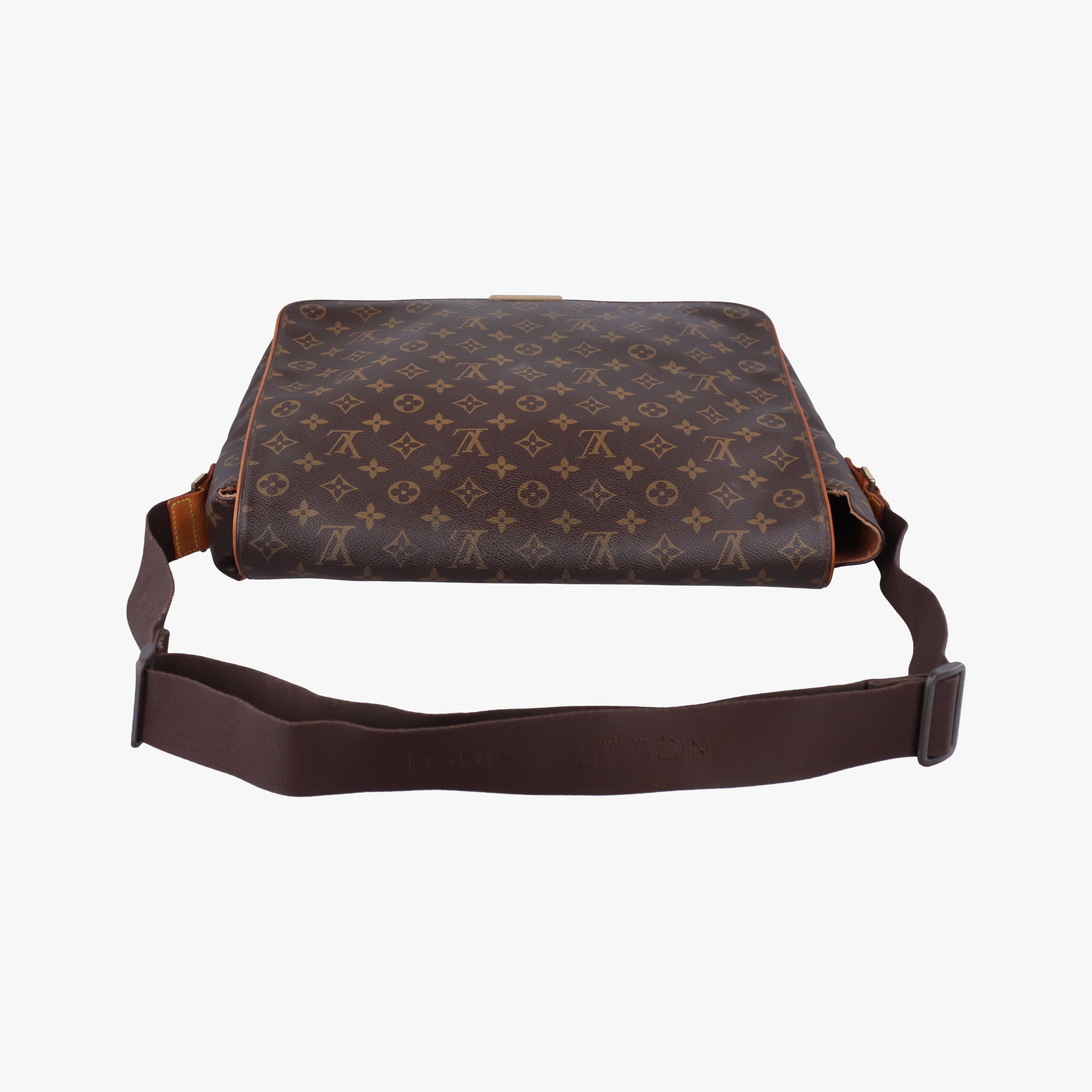 Pre-owned Louis Vuitton Abes Messenger brown Monogram Canvas M45257 shoulderbag | stylenewstar