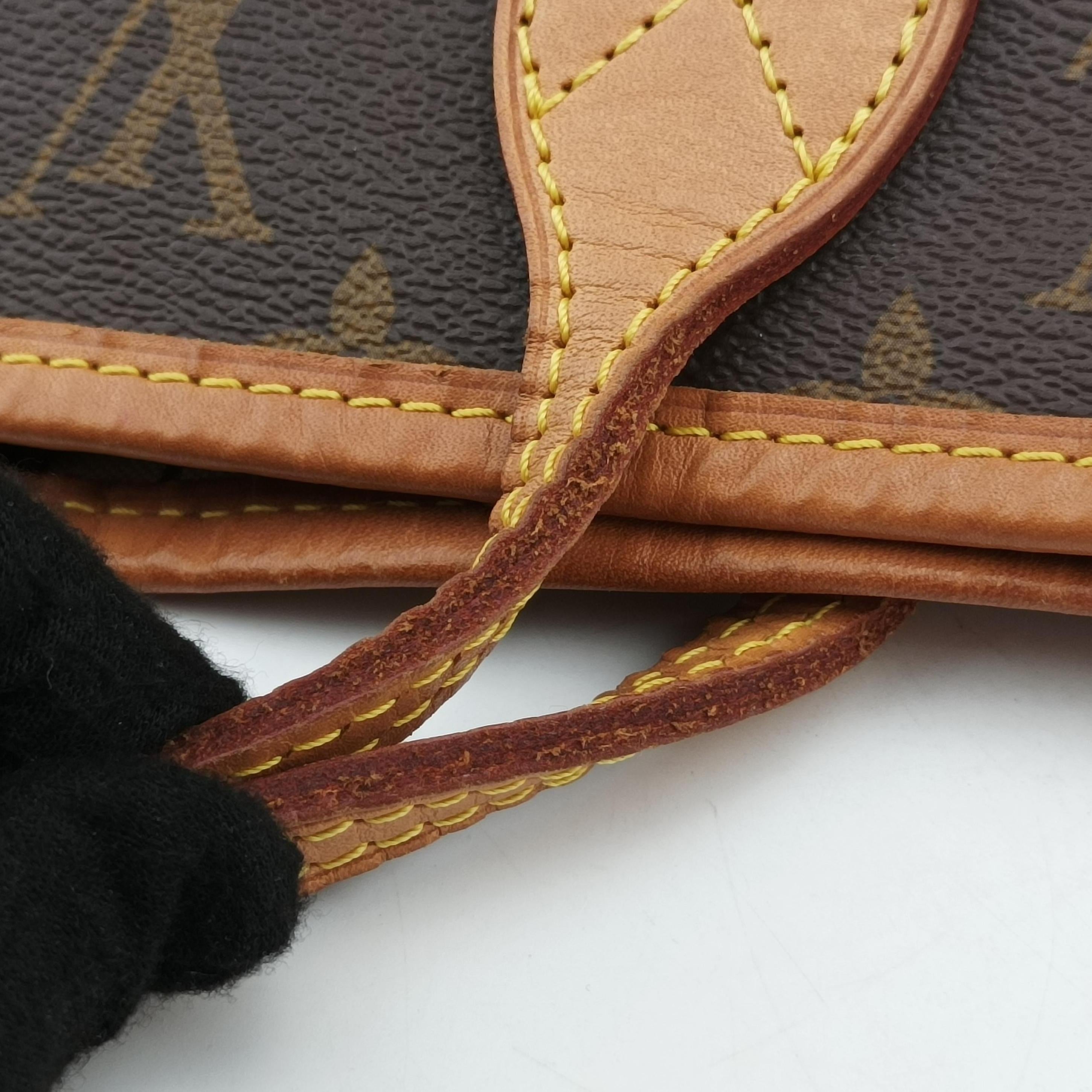 Pre-owned Louis Vuitton Neverfull MM Brown Monogram Canvas M40156 shoulderbag | stylenewstar