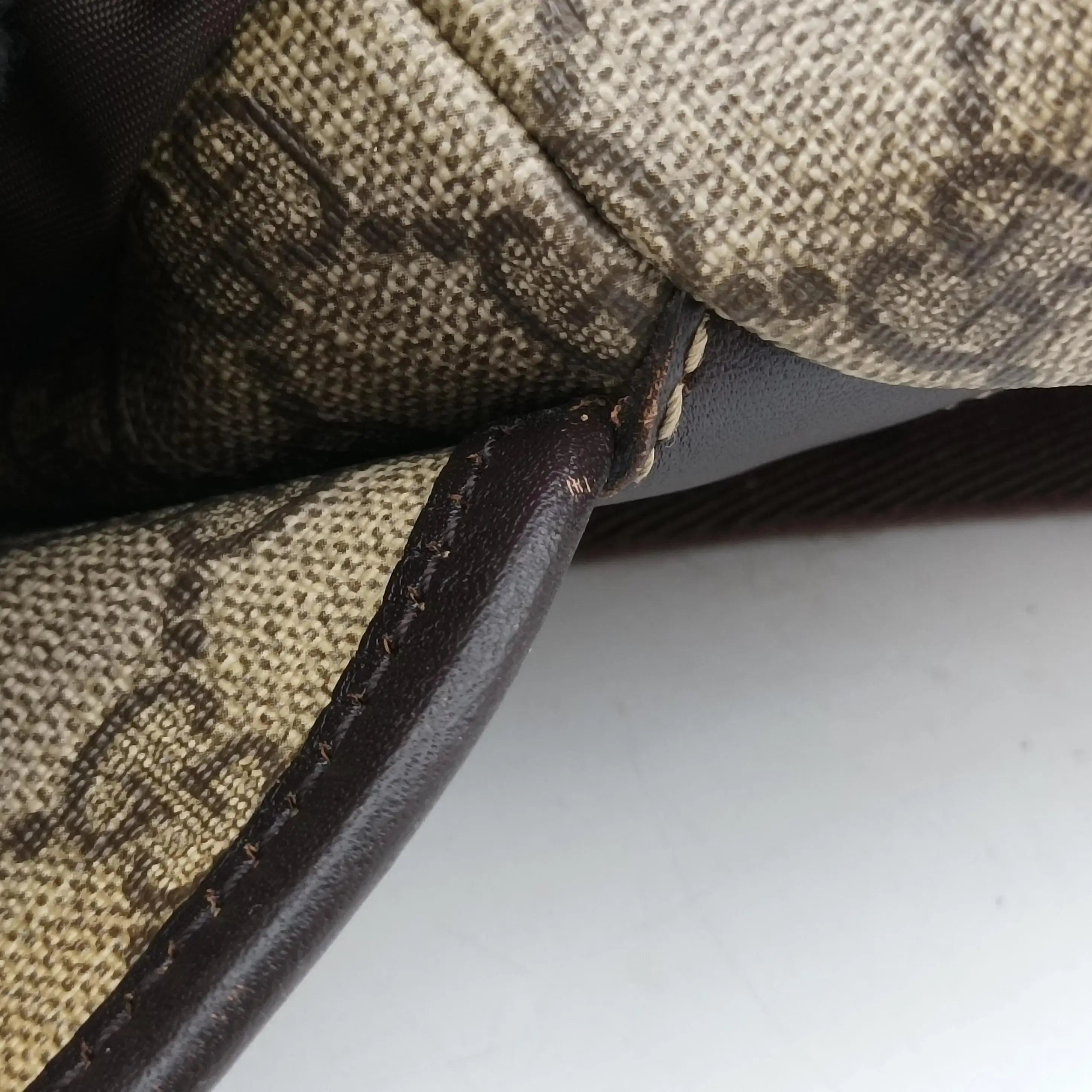 Pre-owned Gucci GG Supreme Brown PVC coated canvas 246103 backpack/rucksack | stylenewstar