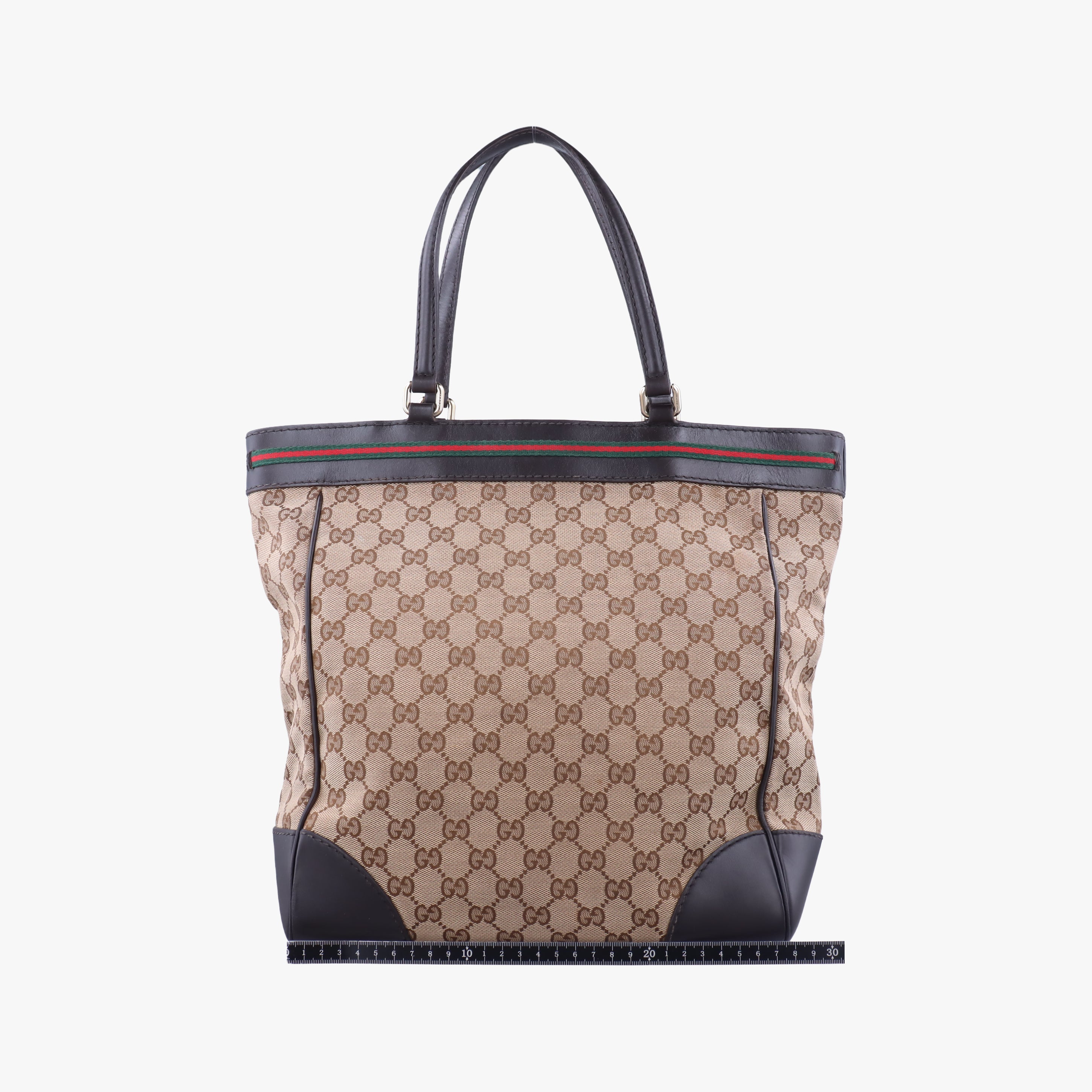 Pre-owned Gucci Mayfair Brown canvas 257062 handbag | stylenewstar