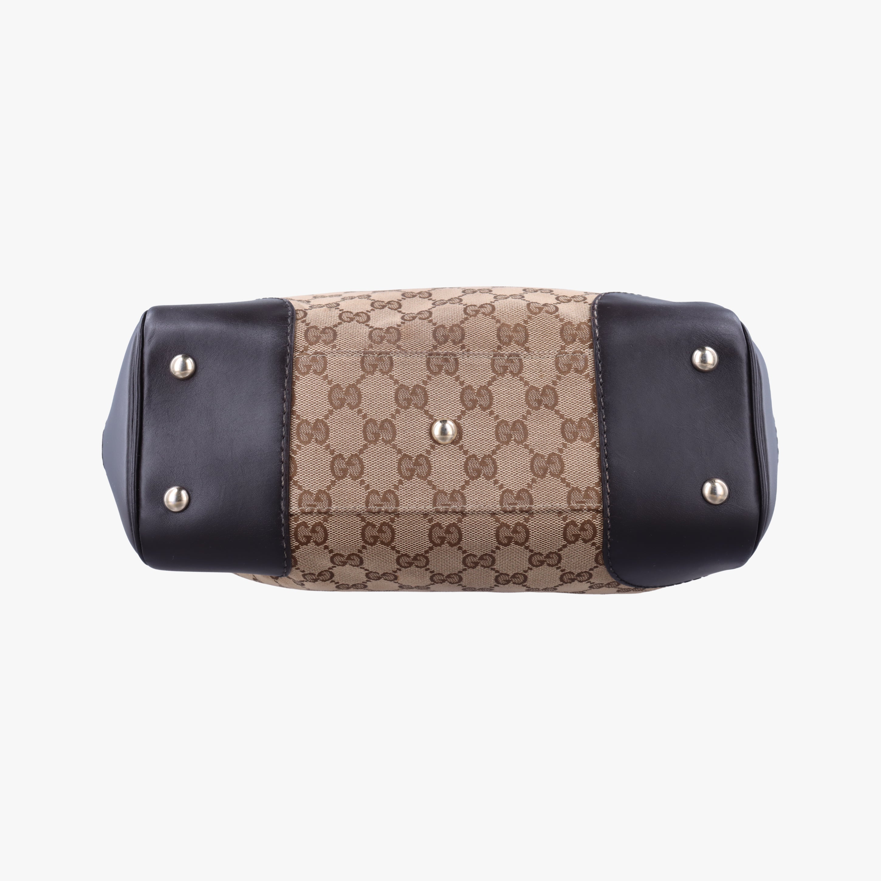 Pre-owned Gucci Mayfair Brown canvas 257062 handbag | stylenewstar