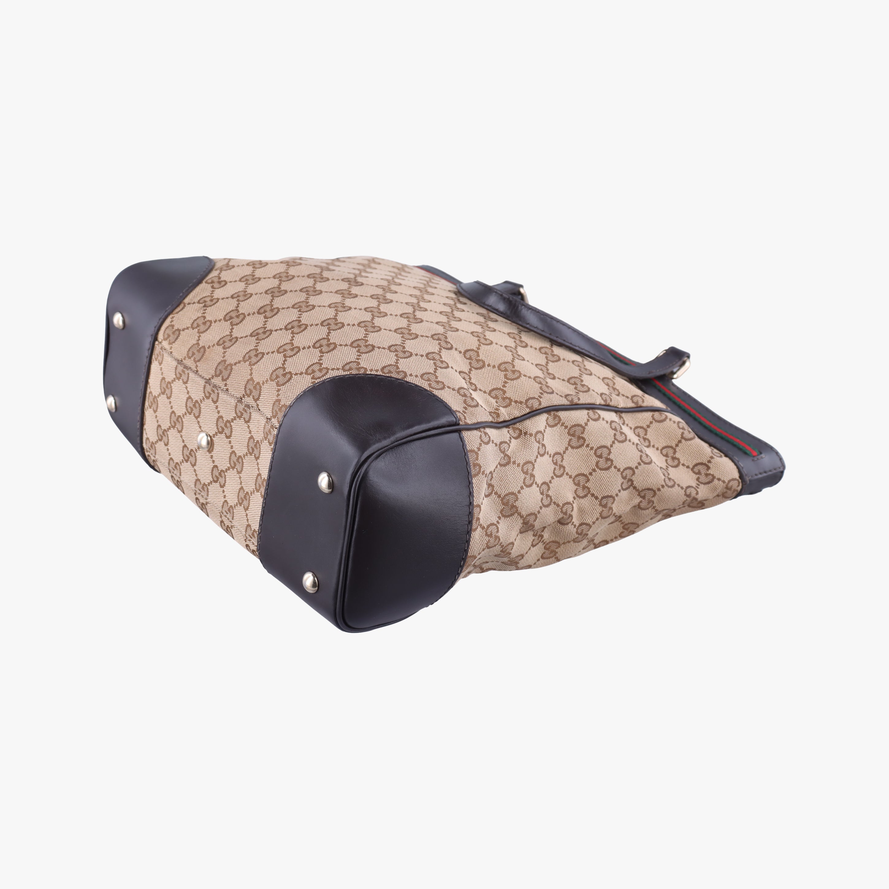 Pre-owned Gucci Mayfair Brown canvas 257062 handbag | stylenewstar