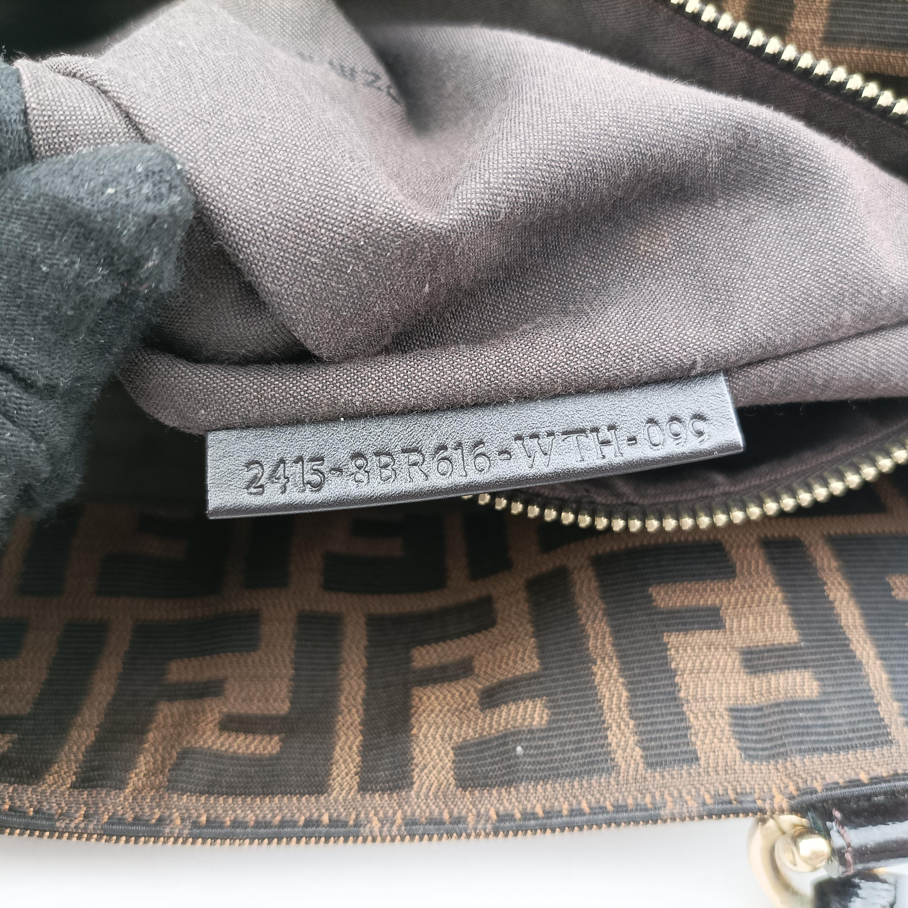 Vintage Fendi Mia Brown canvas 8BR616 shoulderbag | stylenewstar