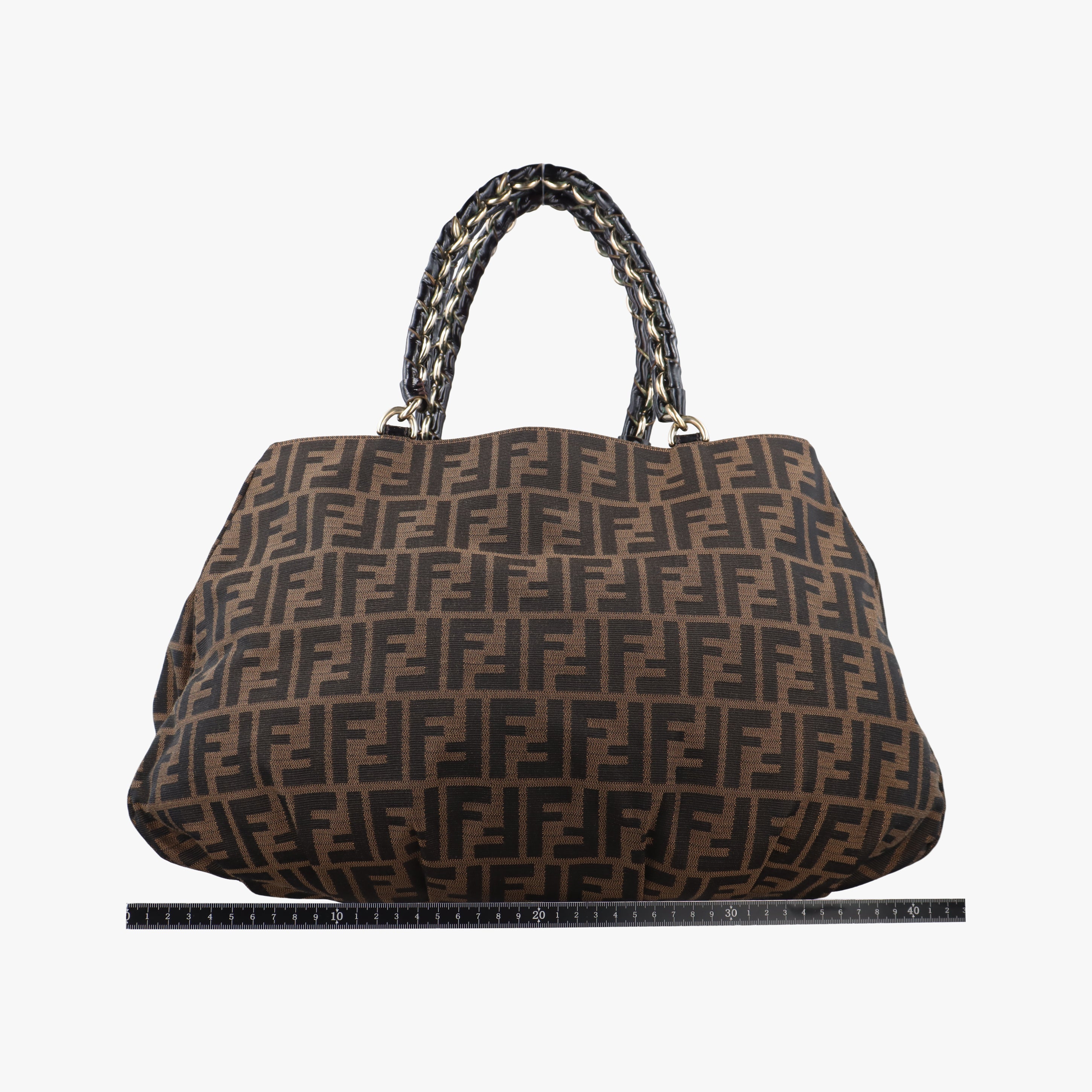 Vintage Fendi Mia Brown canvas 8BR616 shoulderbag | stylenewstar
