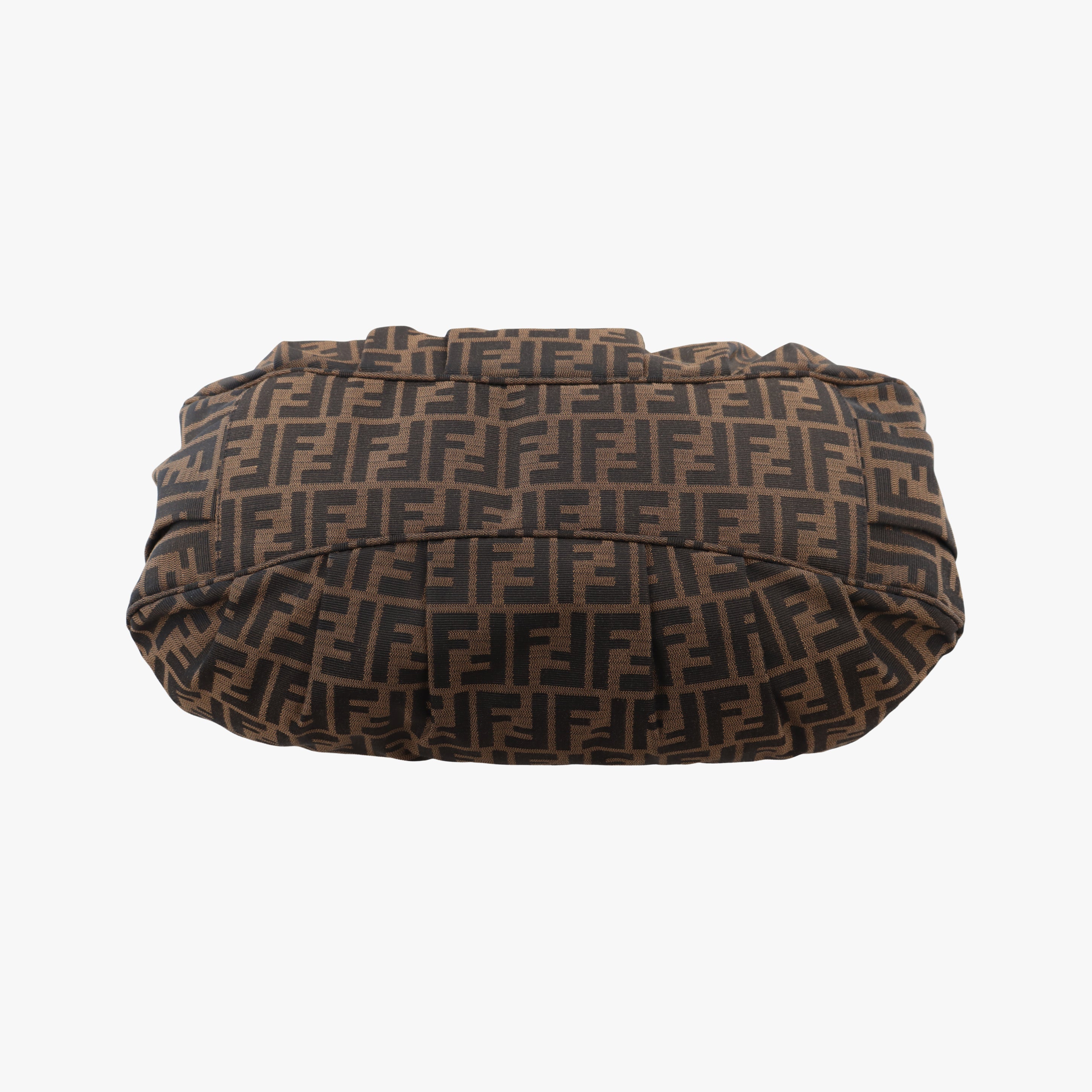 Vintage Fendi Mia Brown canvas 8BR616 shoulderbag | stylenewstar