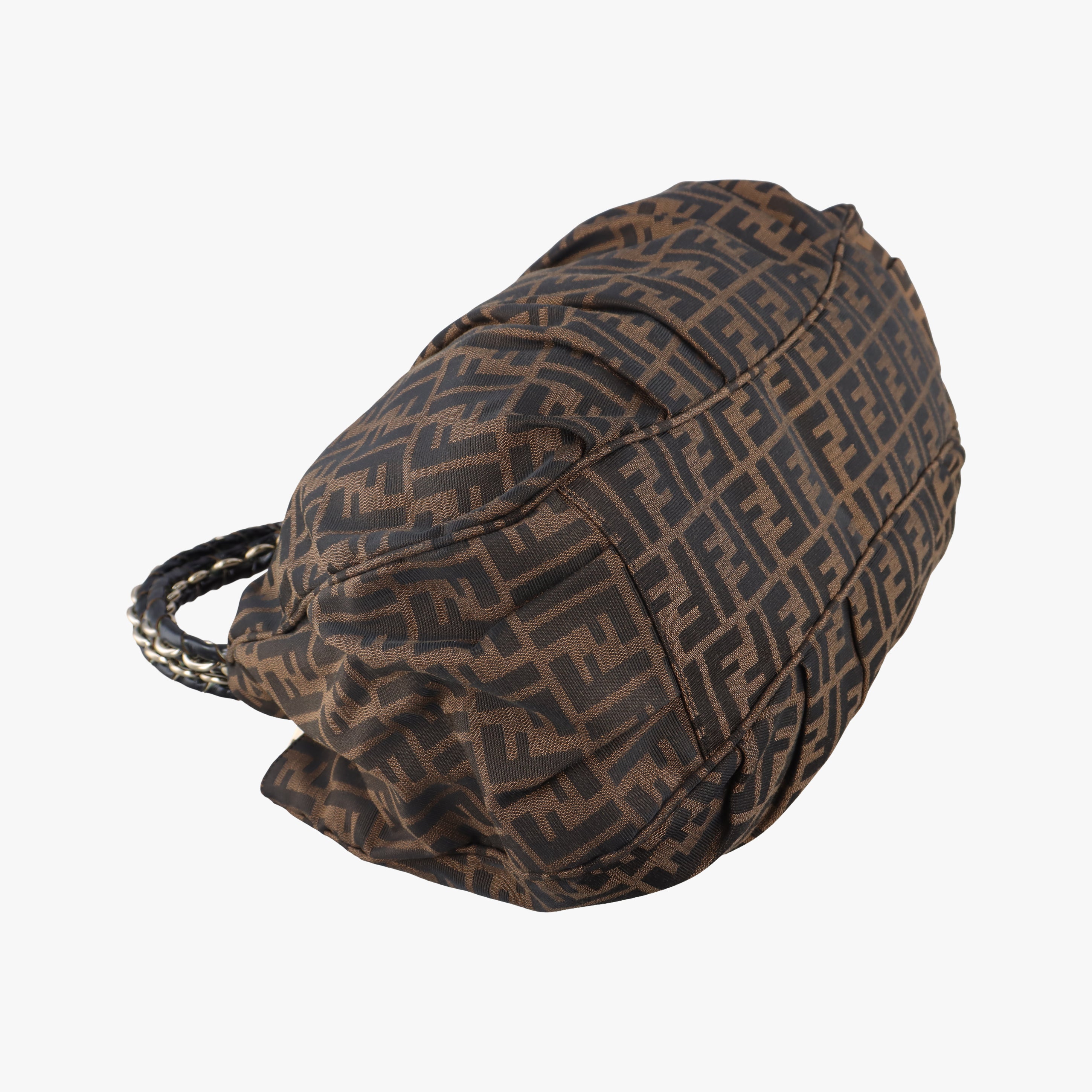 Vintage Fendi Mia Brown canvas 8BR616 shoulderbag | stylenewstar
