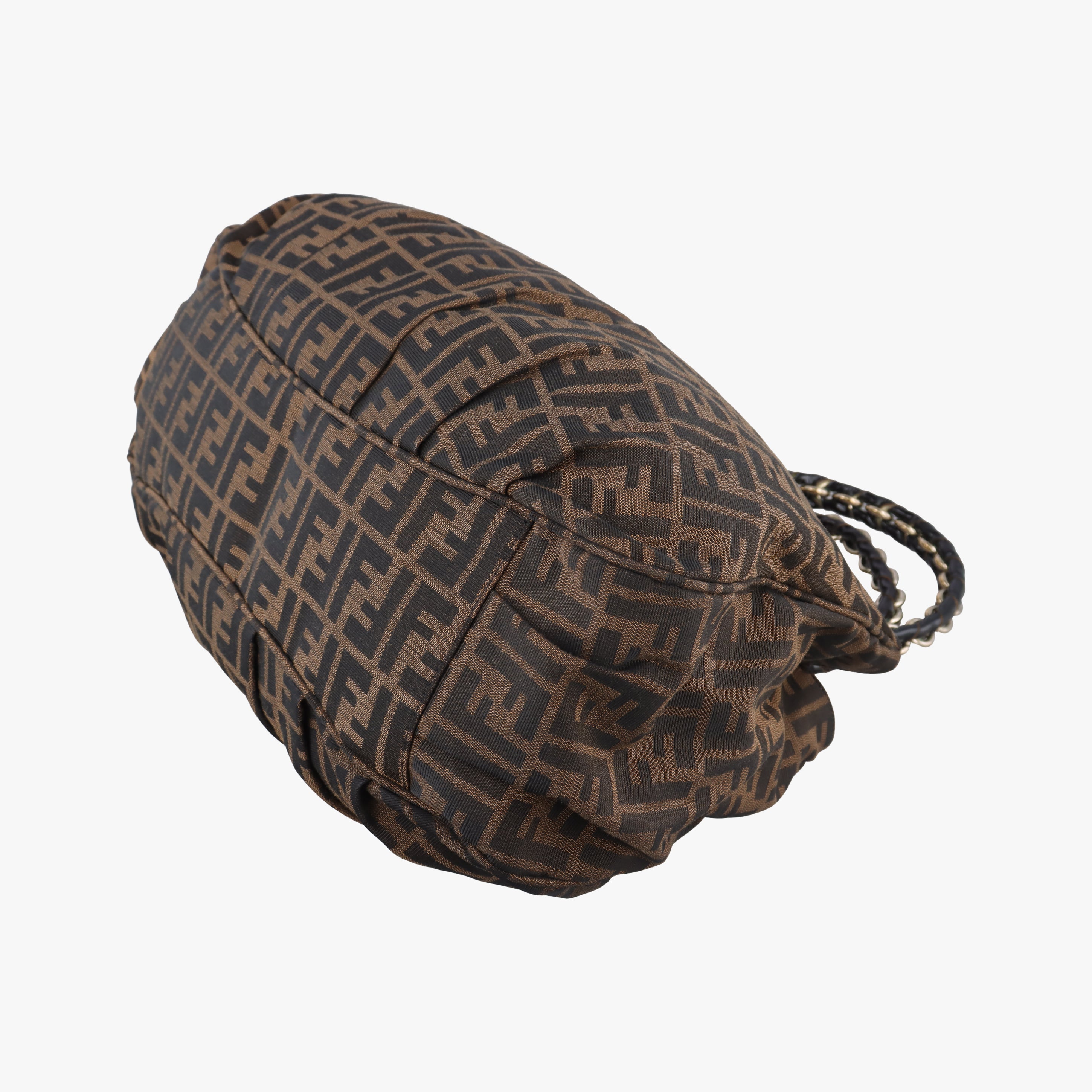 Vintage Fendi Mia Brown canvas 8BR616 shoulderbag | stylenewstar