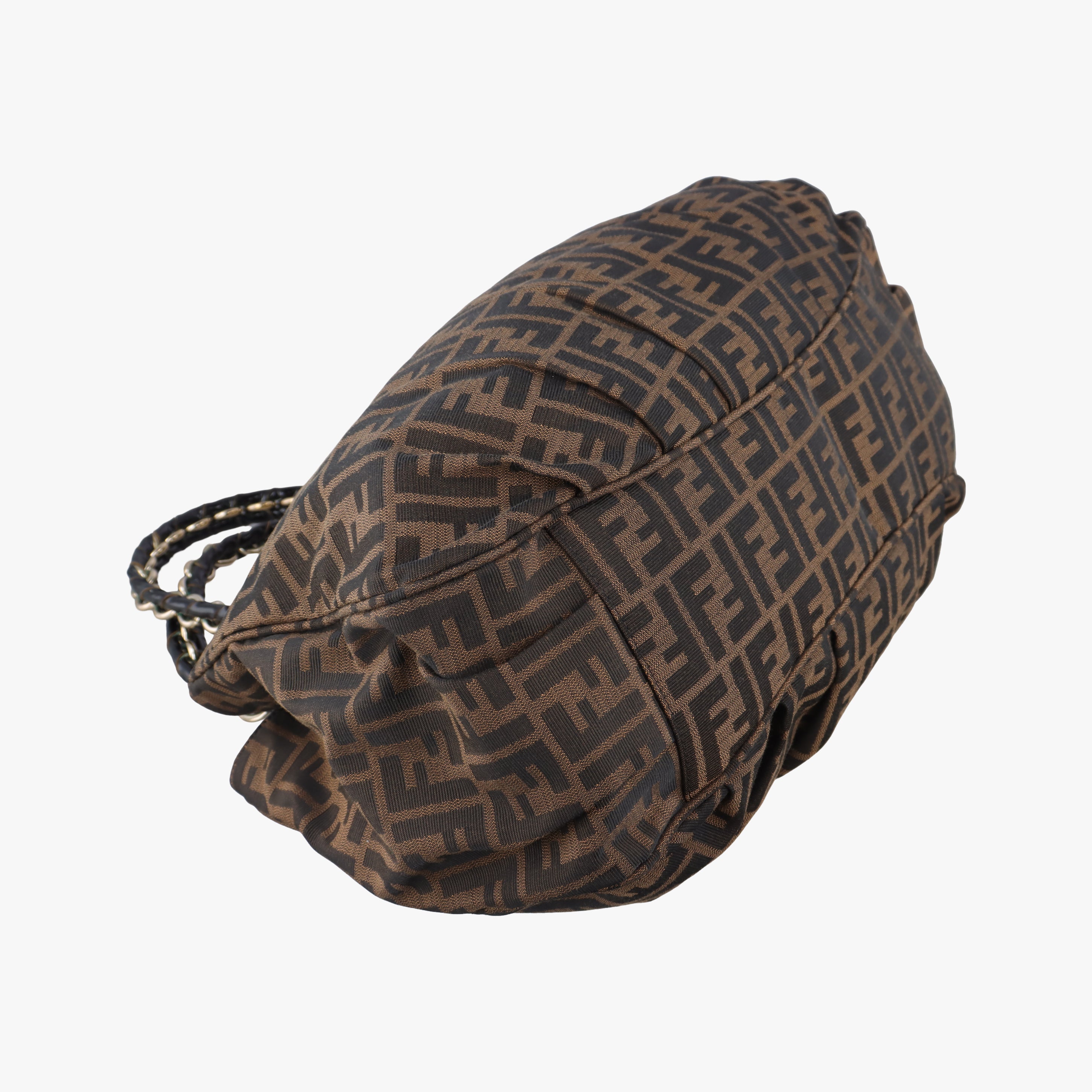 Vintage Fendi Mia Brown canvas 8BR616 shoulderbag | stylenewstar