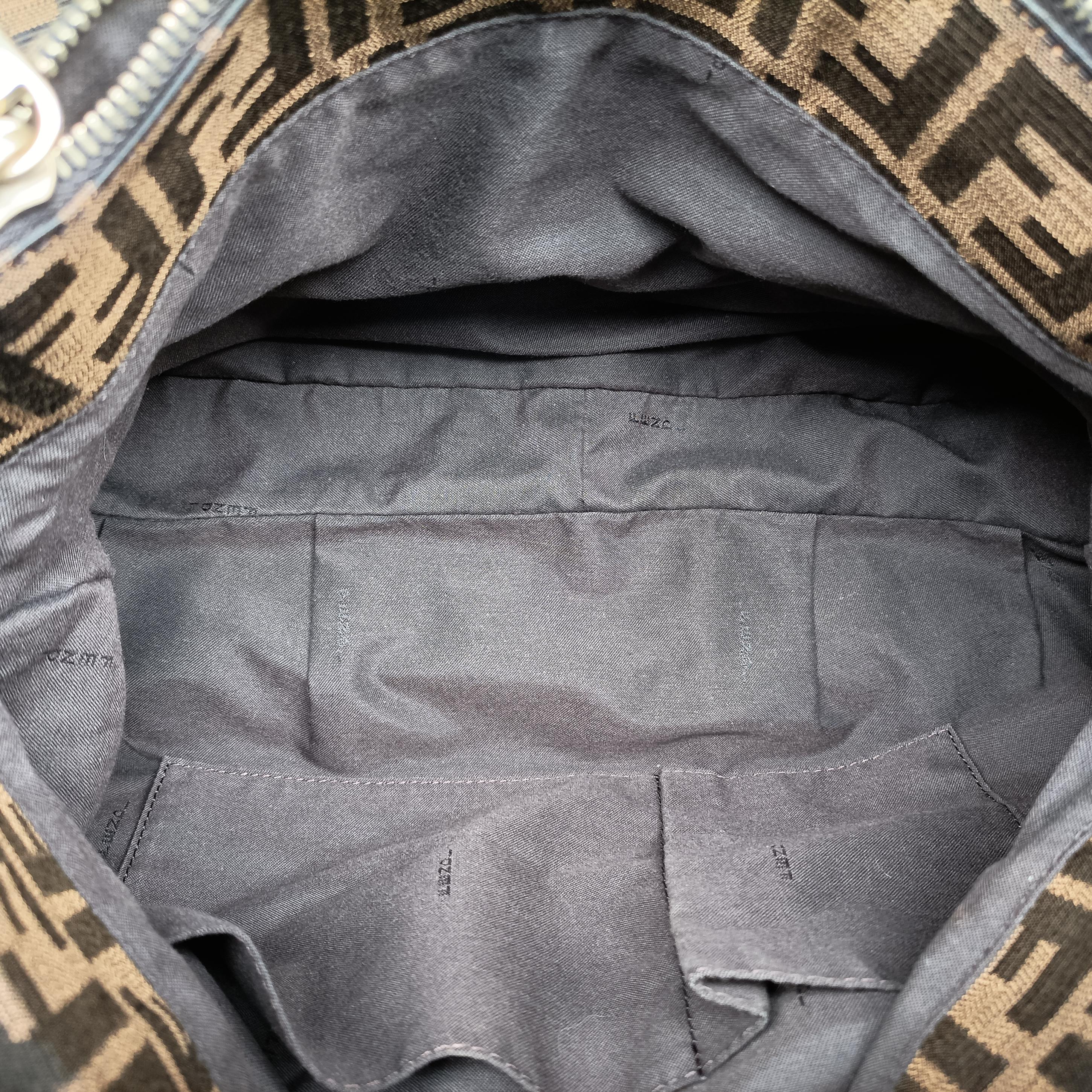 Vintage Fendi Mia Brown canvas 8BR616 shoulderbag | stylenewstar