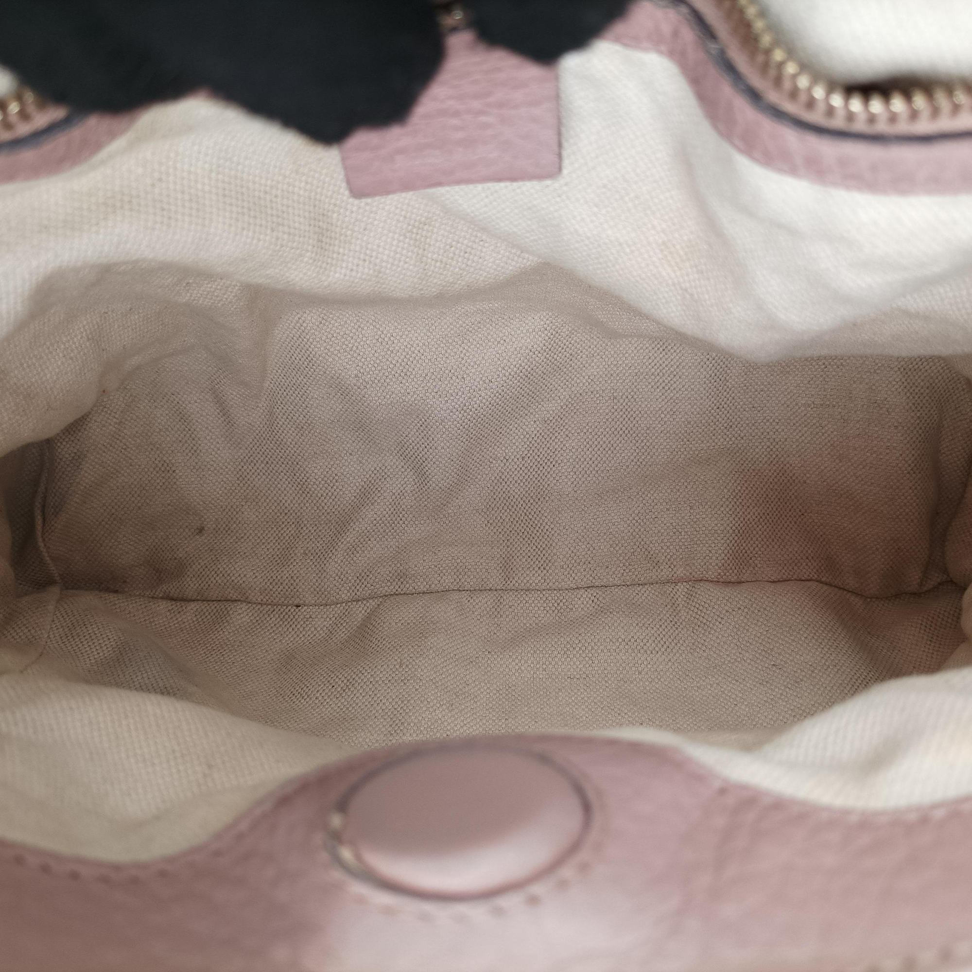 Pre-owned Gucci Bamboo Shopper Pink Leather 336032 shoulderbag | stylenewstar