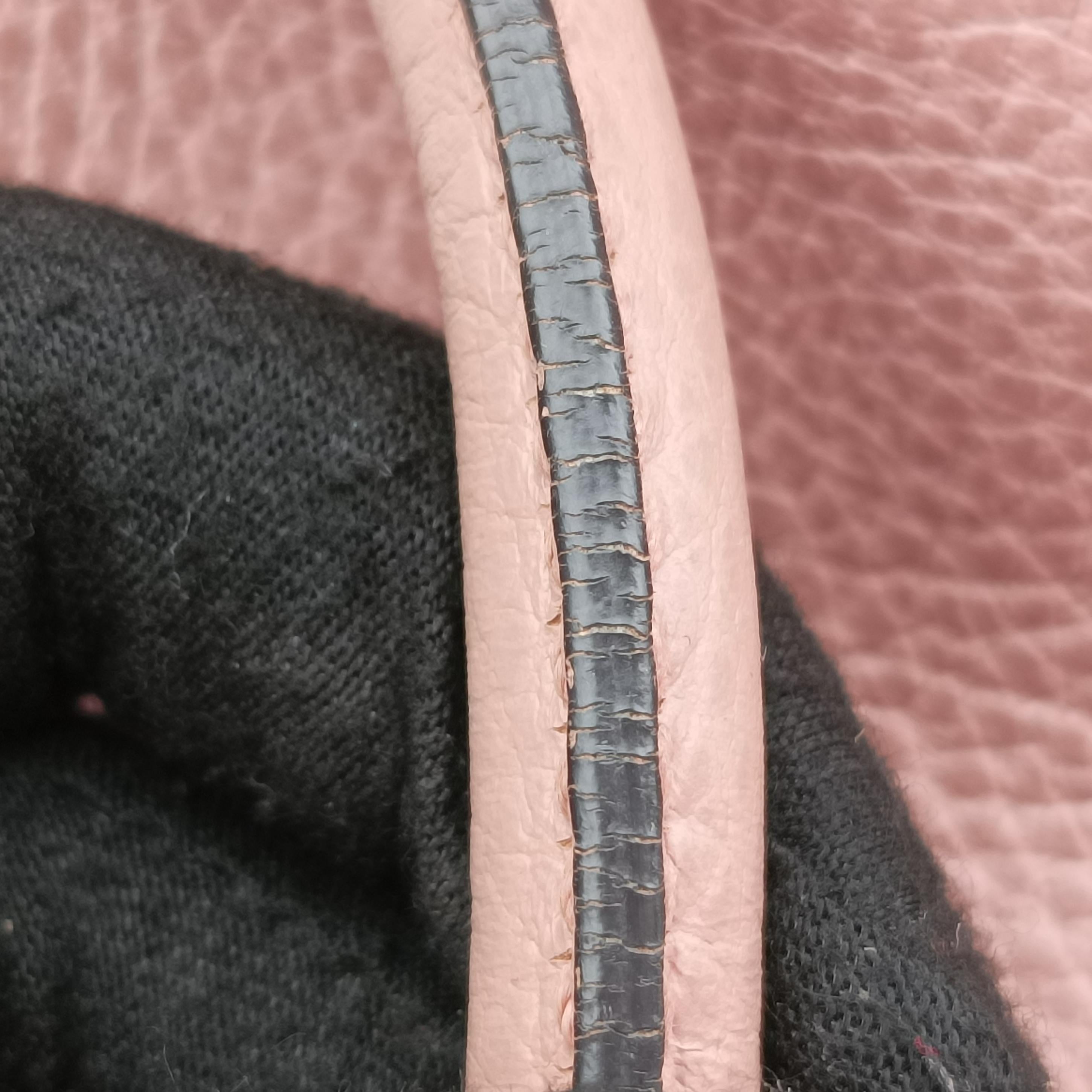 Pre-owned Gucci Dome Large GG Charm Pink Leather 449660 shoulderbag | stylenewstar