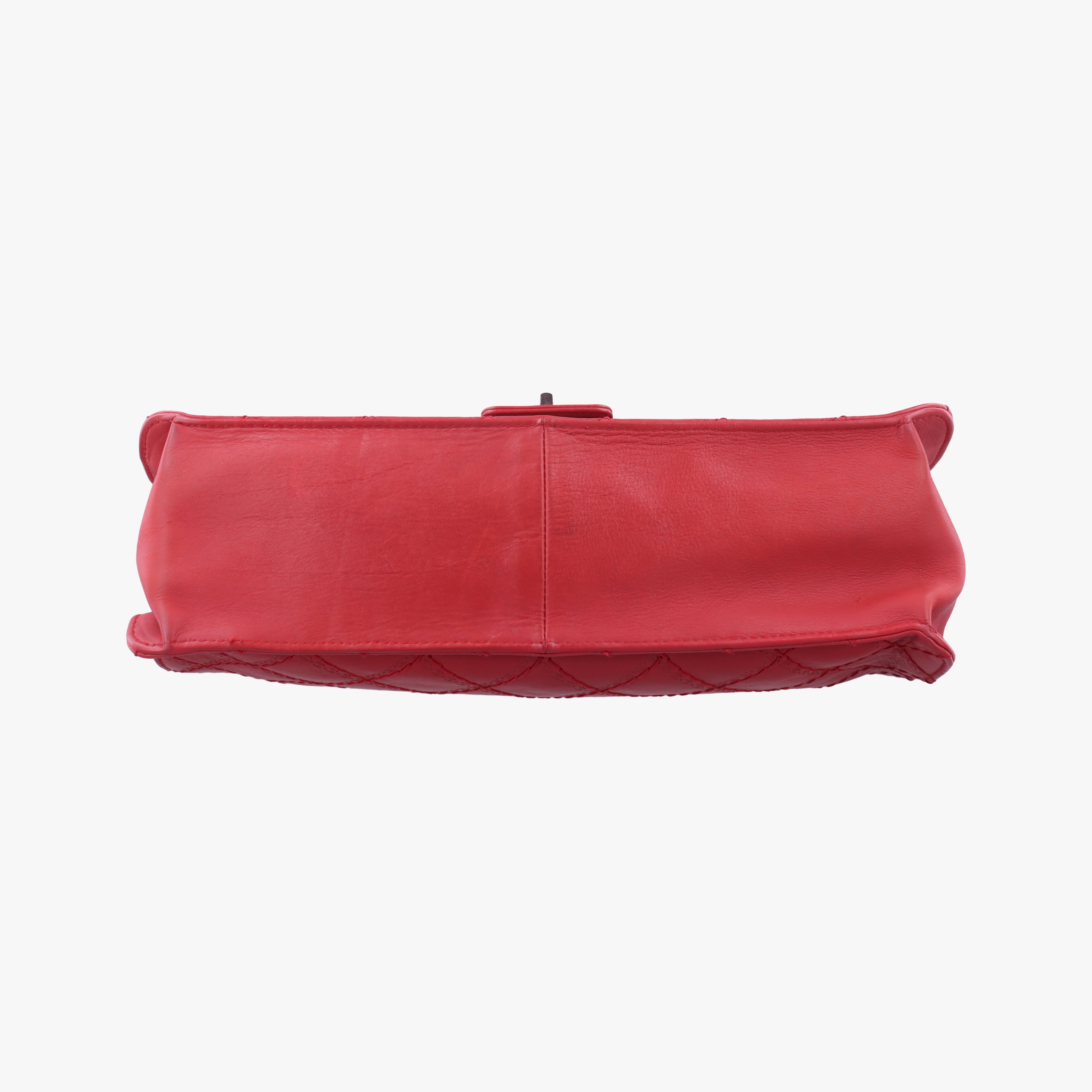 Pre-owned Chanel 2.55 Matelasse Red Leather A66985 shoulderbag | stylenewstar