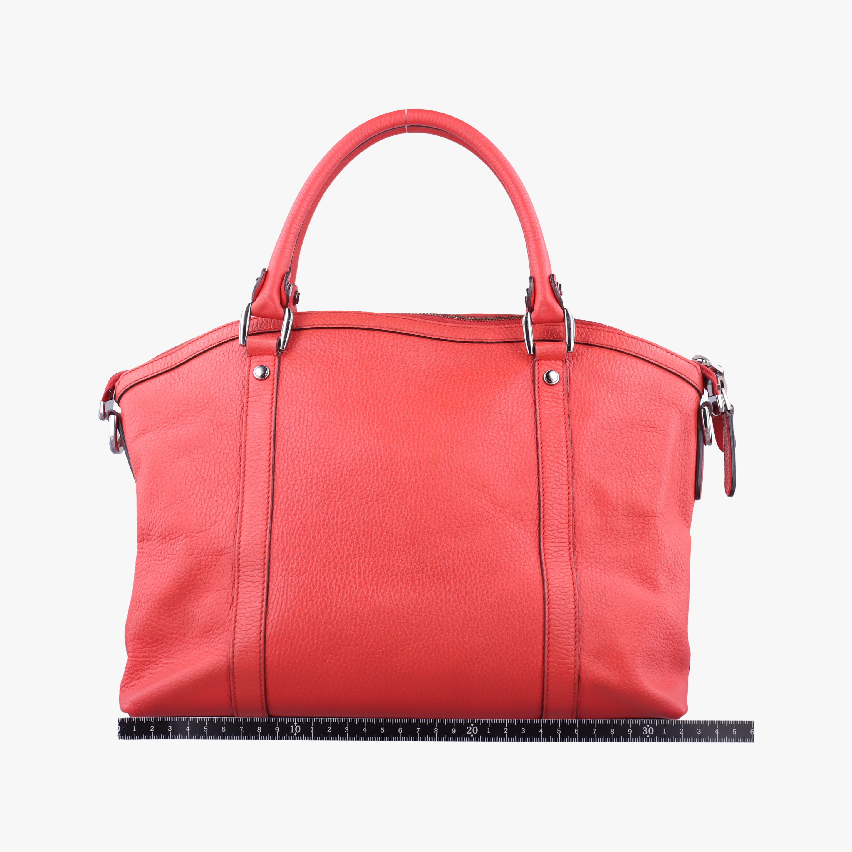 Pre-owned Gucci charm dome Red Leather 341503 shoulderbag | stylenewstar