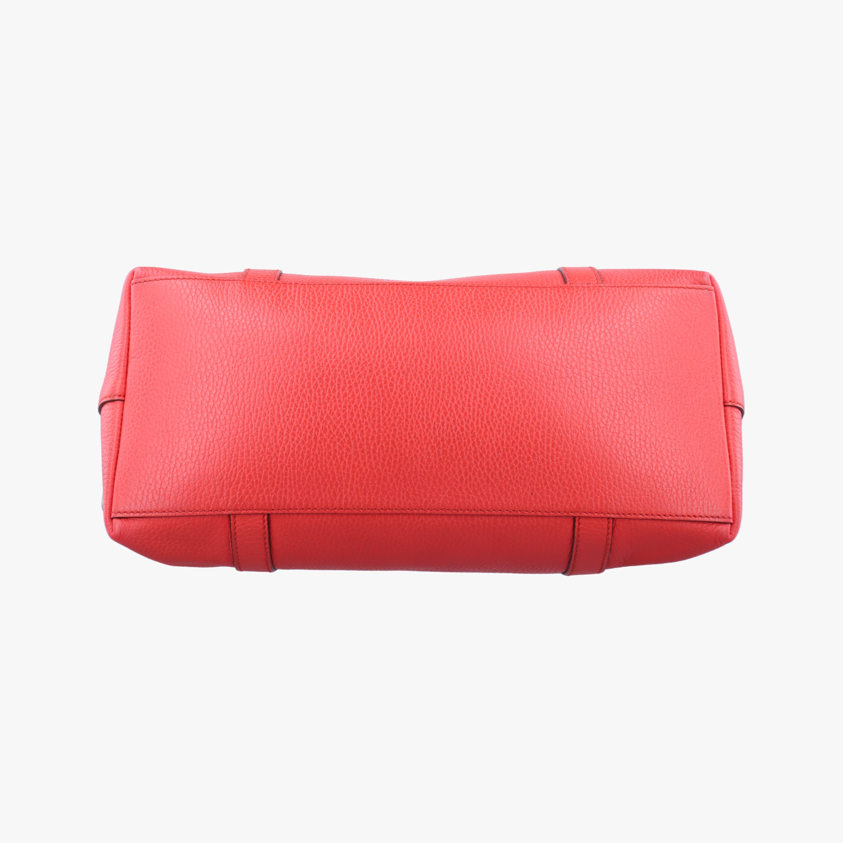 Pre-owned Gucci charm dome Red Leather 341503 shoulderbag | stylenewstar
