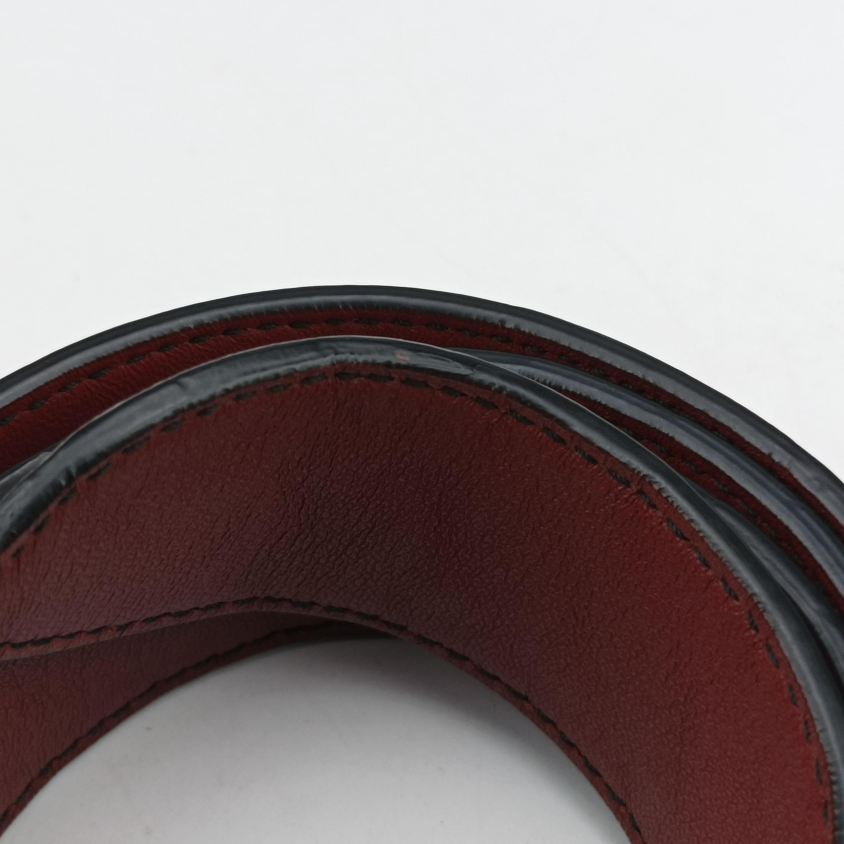Vintage Bottega Veneta Piazza Burgundy×Red leather  shoulderbag | stylenewstar