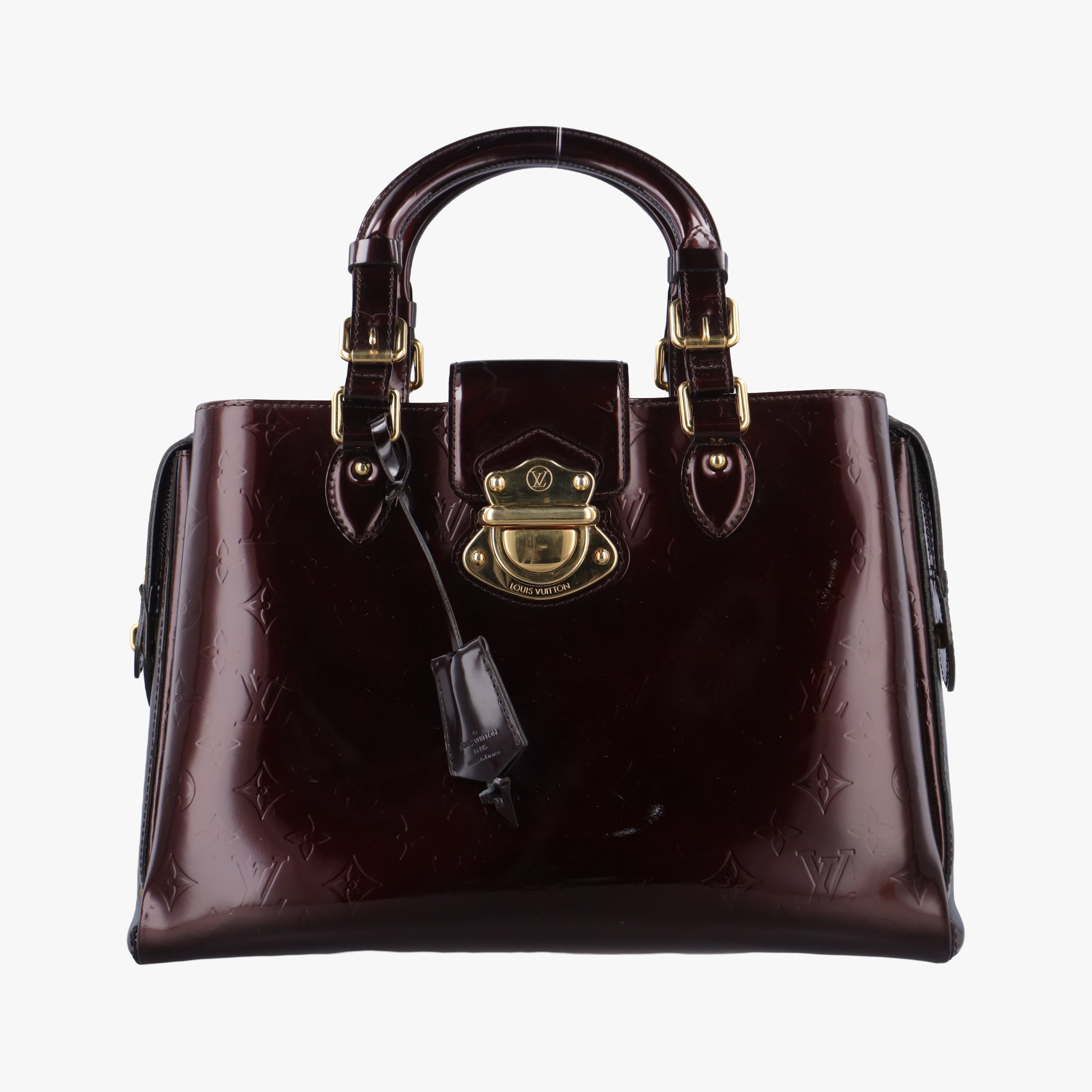 Vintage Louis Vuitton MELROSE AVENUE AMARANTE Vernis M93757 handbag | stylenewstar