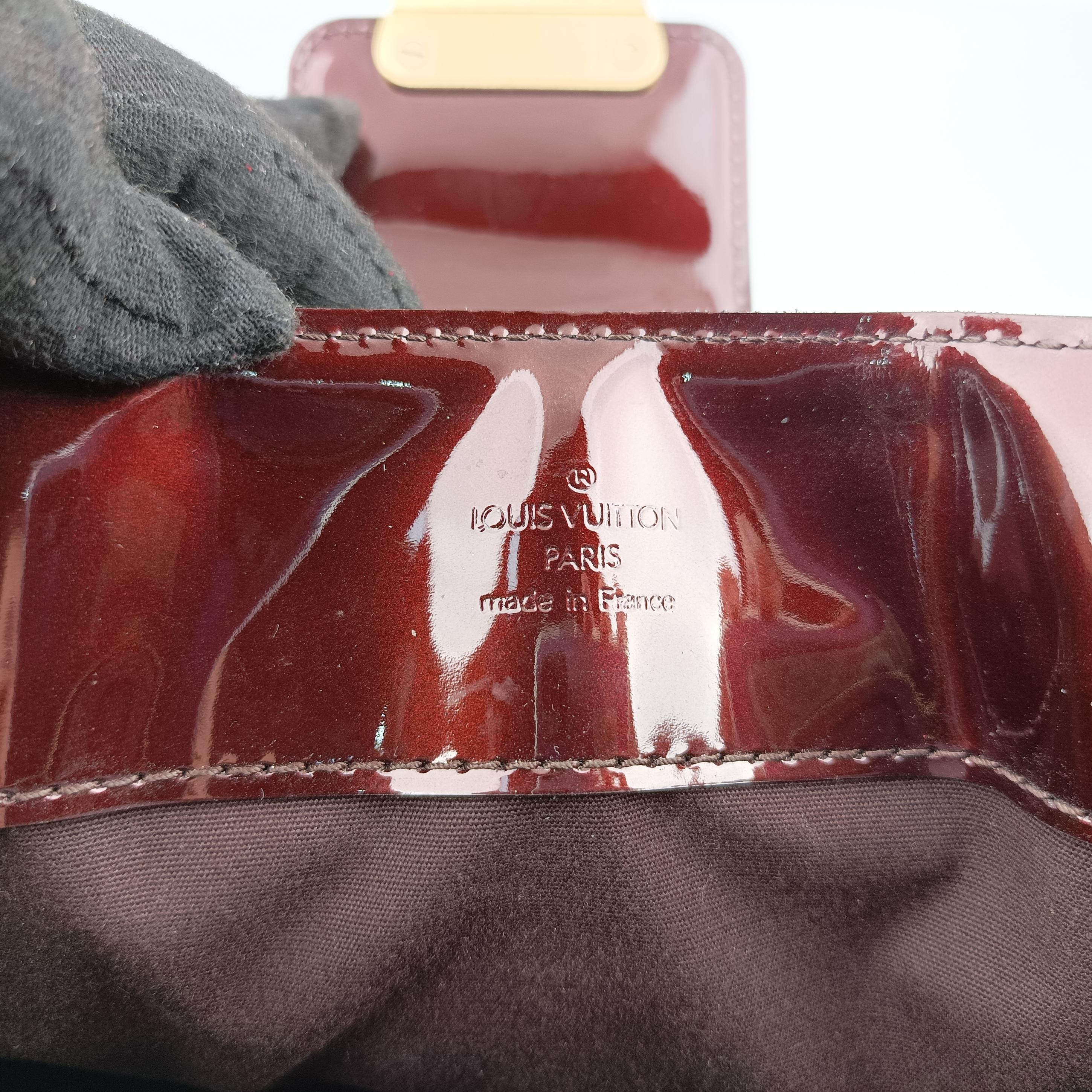 Vintage Louis Vuitton MELROSE AVENUE AMARANTE Vernis M93757 handbag | stylenewstar
