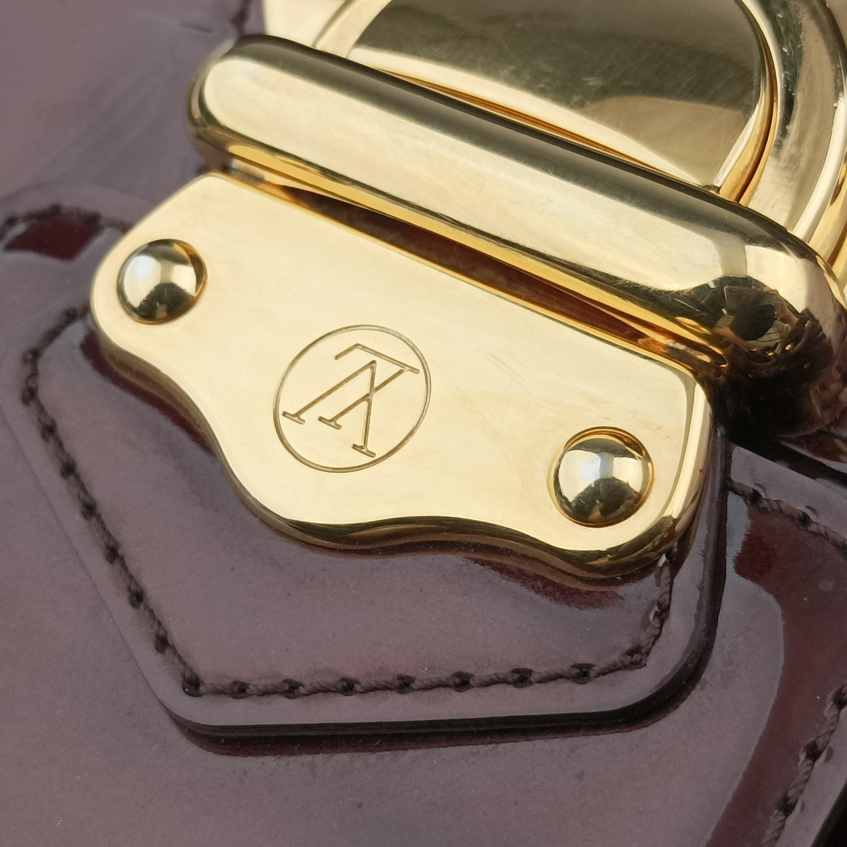 Vintage Louis Vuitton MELROSE AVENUE AMARANTE Vernis M93757 handbag | stylenewstar