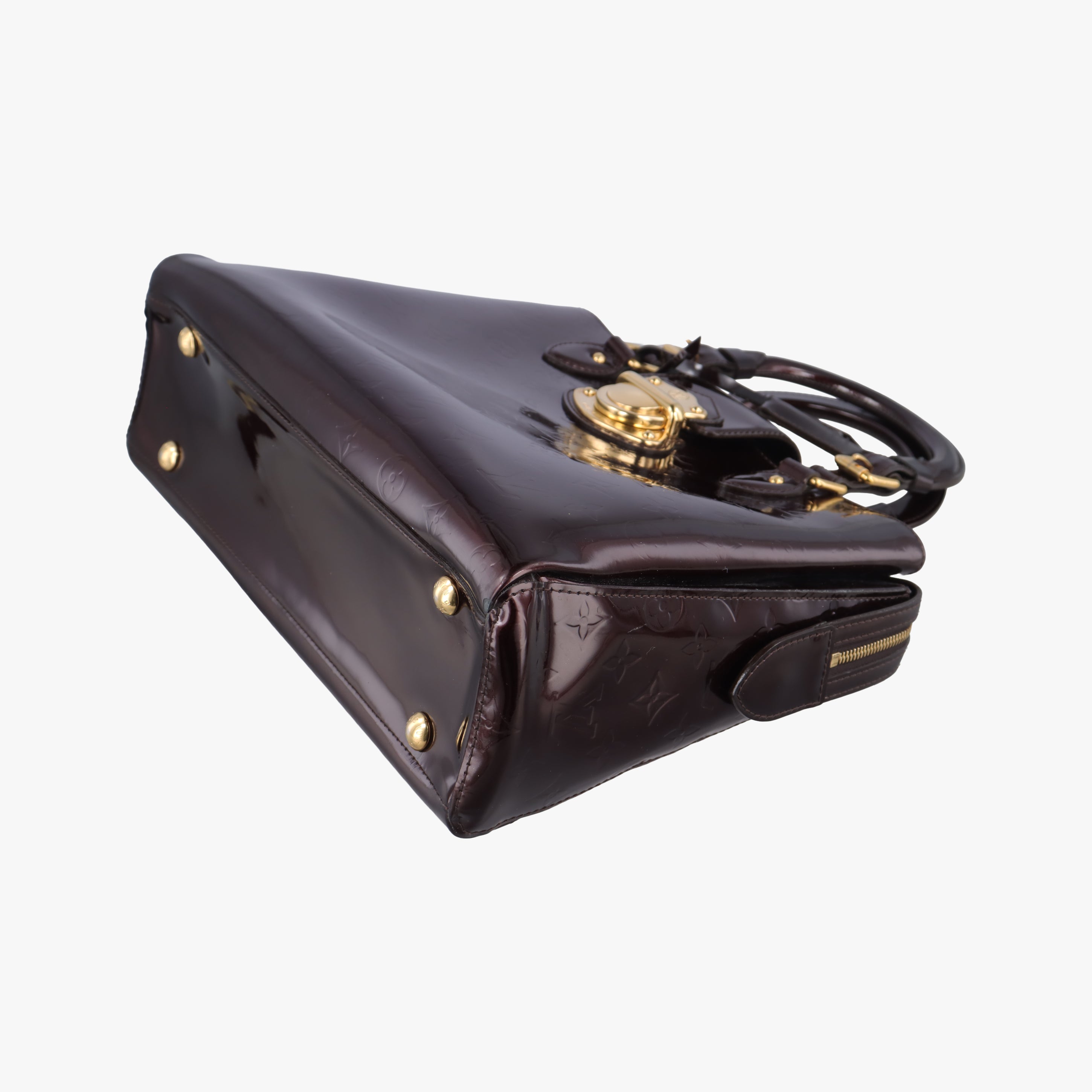 Vintage Louis Vuitton MELROSE AVENUE AMARANTE Vernis M93757 handbag | stylenewstar