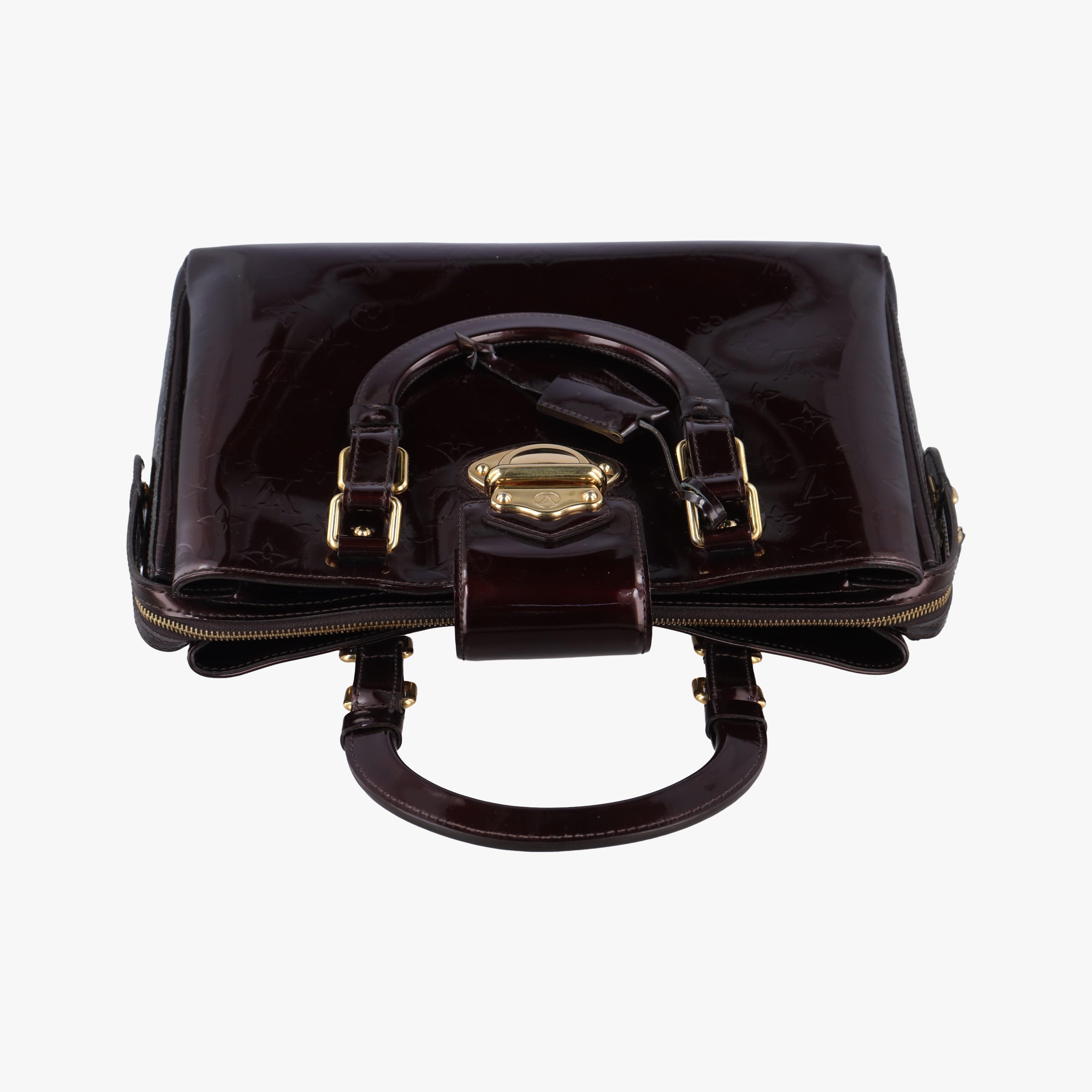 Vintage Louis Vuitton MELROSE AVENUE AMARANTE Vernis M93757 handbag | stylenewstar