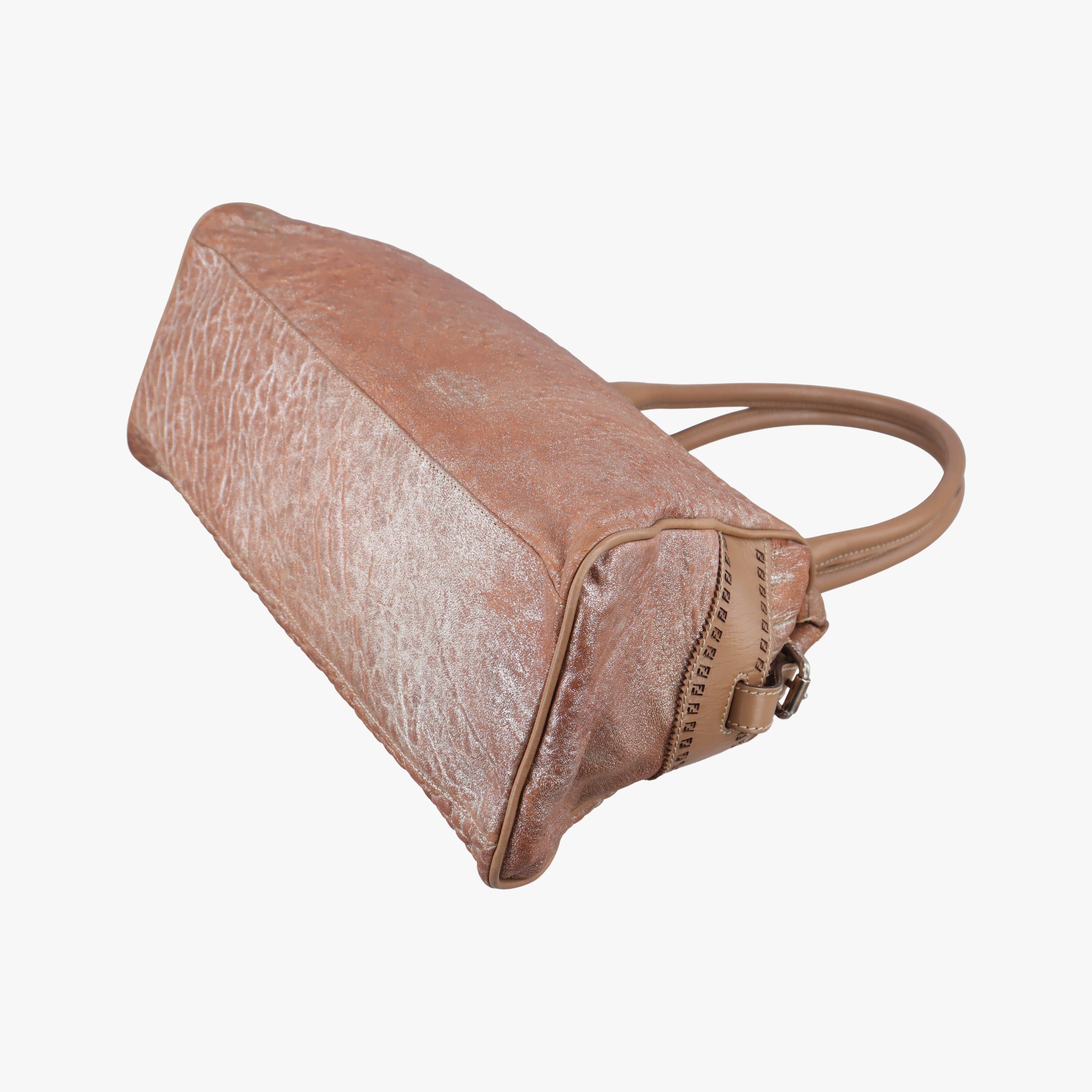 Pre-owned Fendi Etniko Brown Leather 8BN162 handbag | stylenewstar