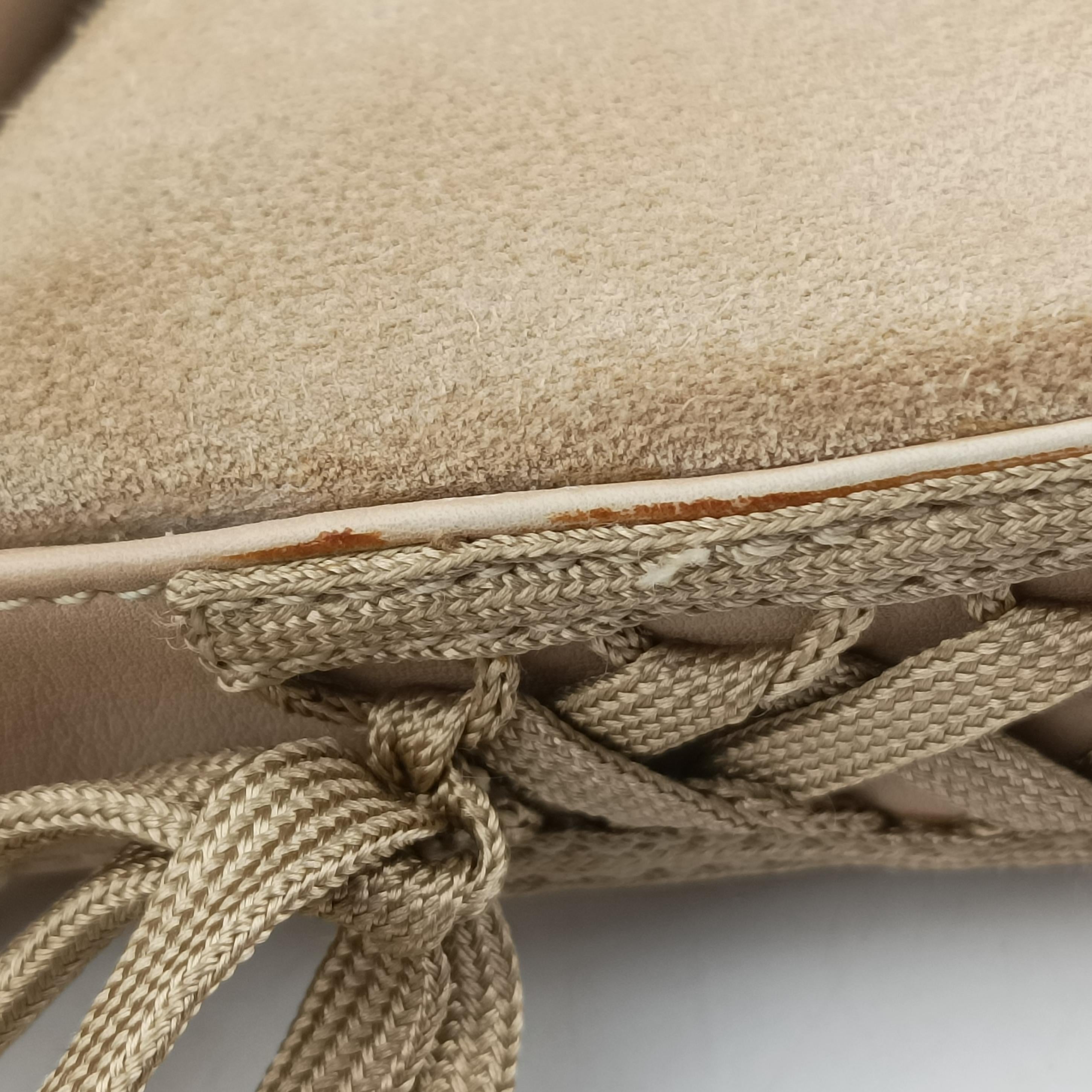 Pre-owned Christian Dior Admit It Beige suede  shoulderbag | stylenewstar